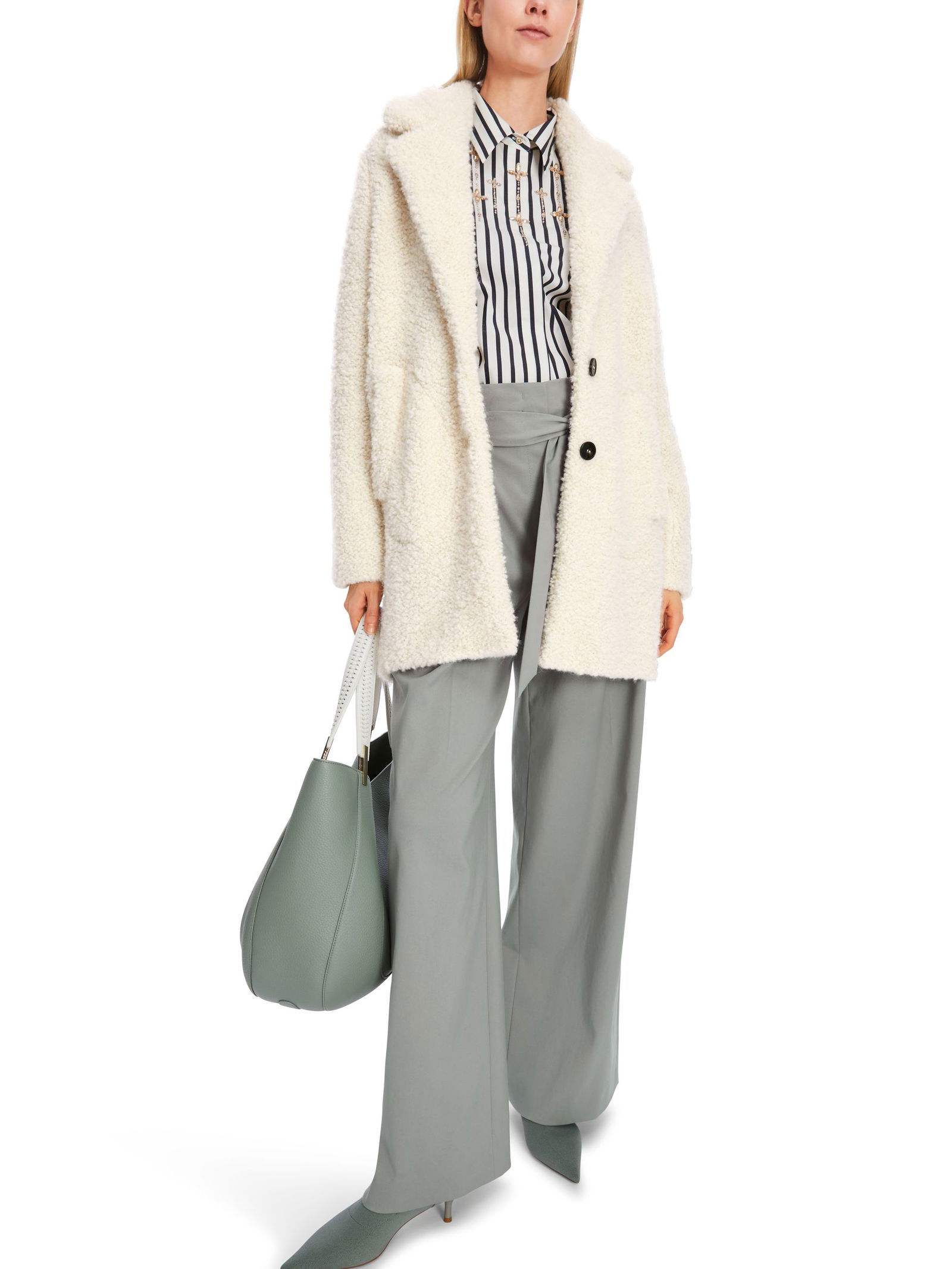 Marc Cain Collections |  Marc Cain Collections Wollmantel  | 40