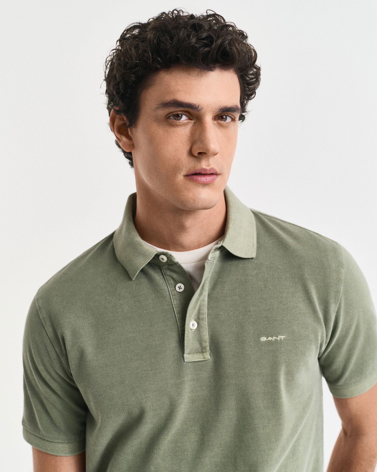 Gant |  Gant Poloshirt  | XXL | dark khaki