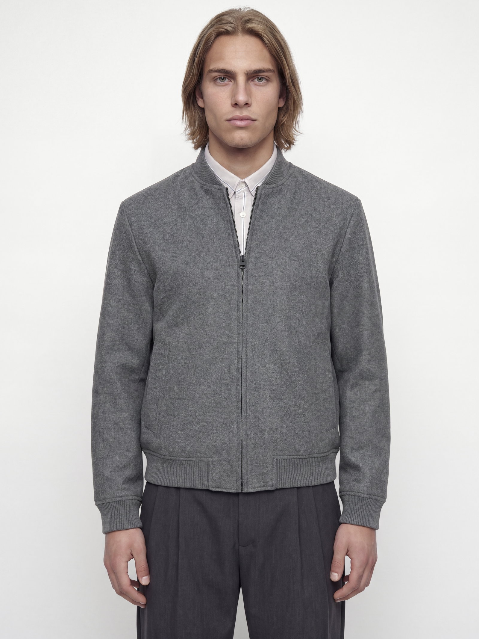 JJEJAMES BOMBER SN, Dark Grey #3