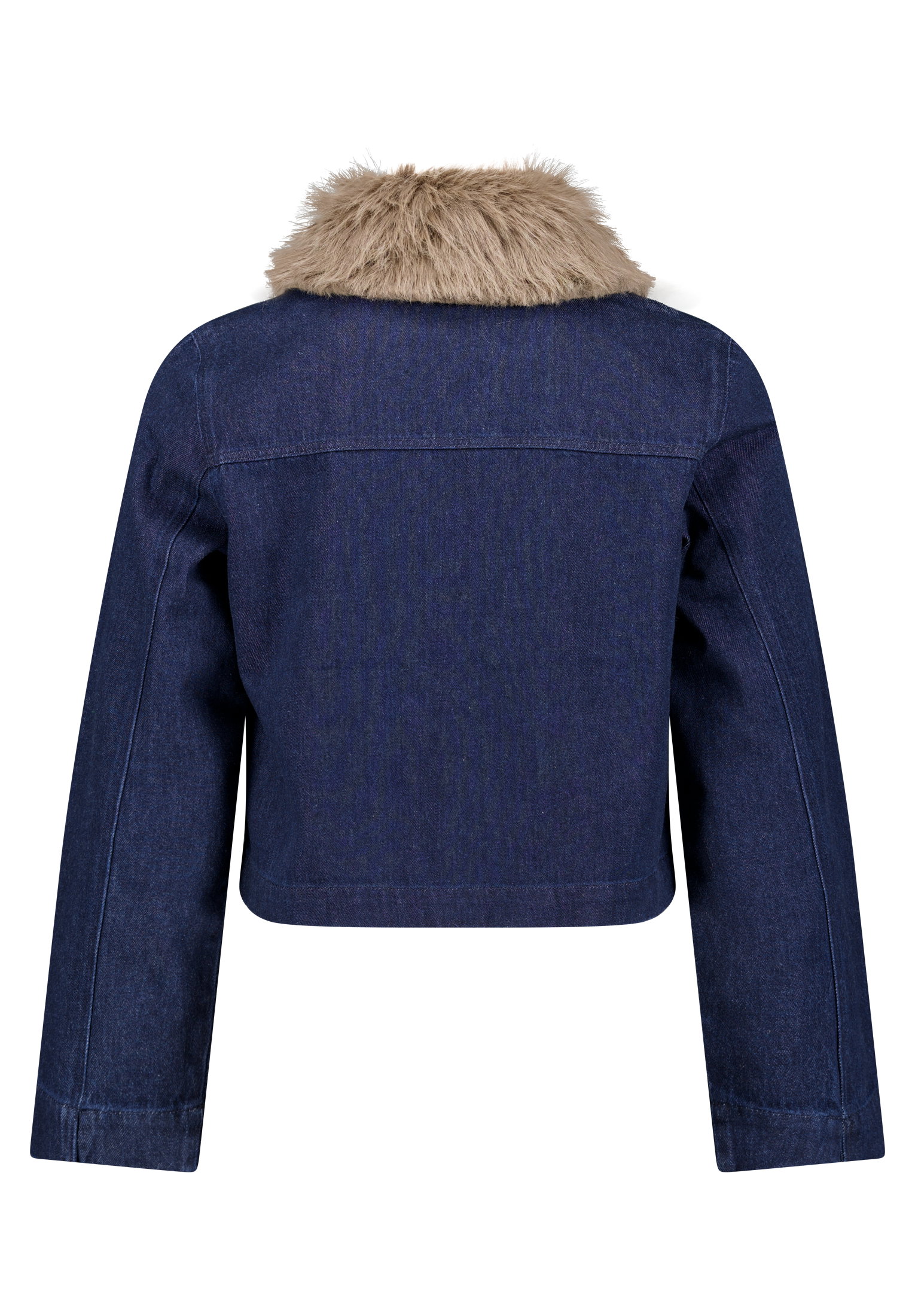Cartoon Blazerjacke Kurz 1/1 Arm, Patch Blue/Brown #2