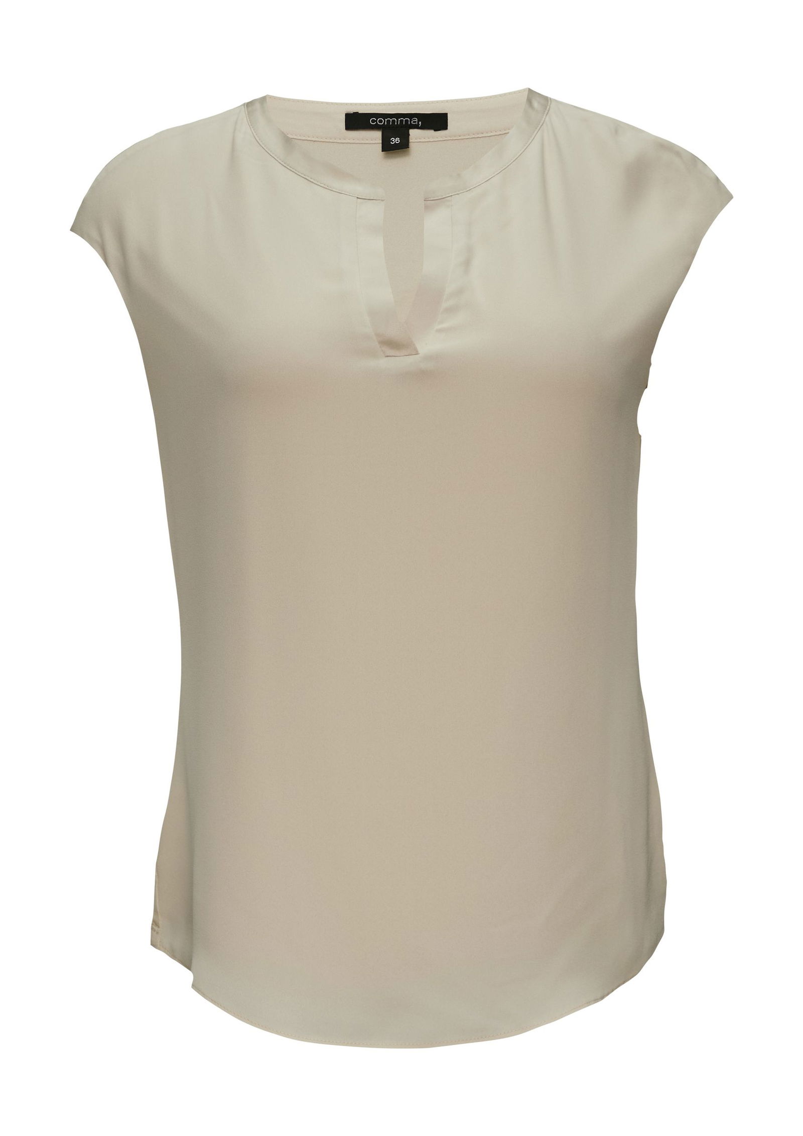 6bf109fe68ae991f4bc9d409d08cb067 Comma |  Comma Shirt  | 38 | beige