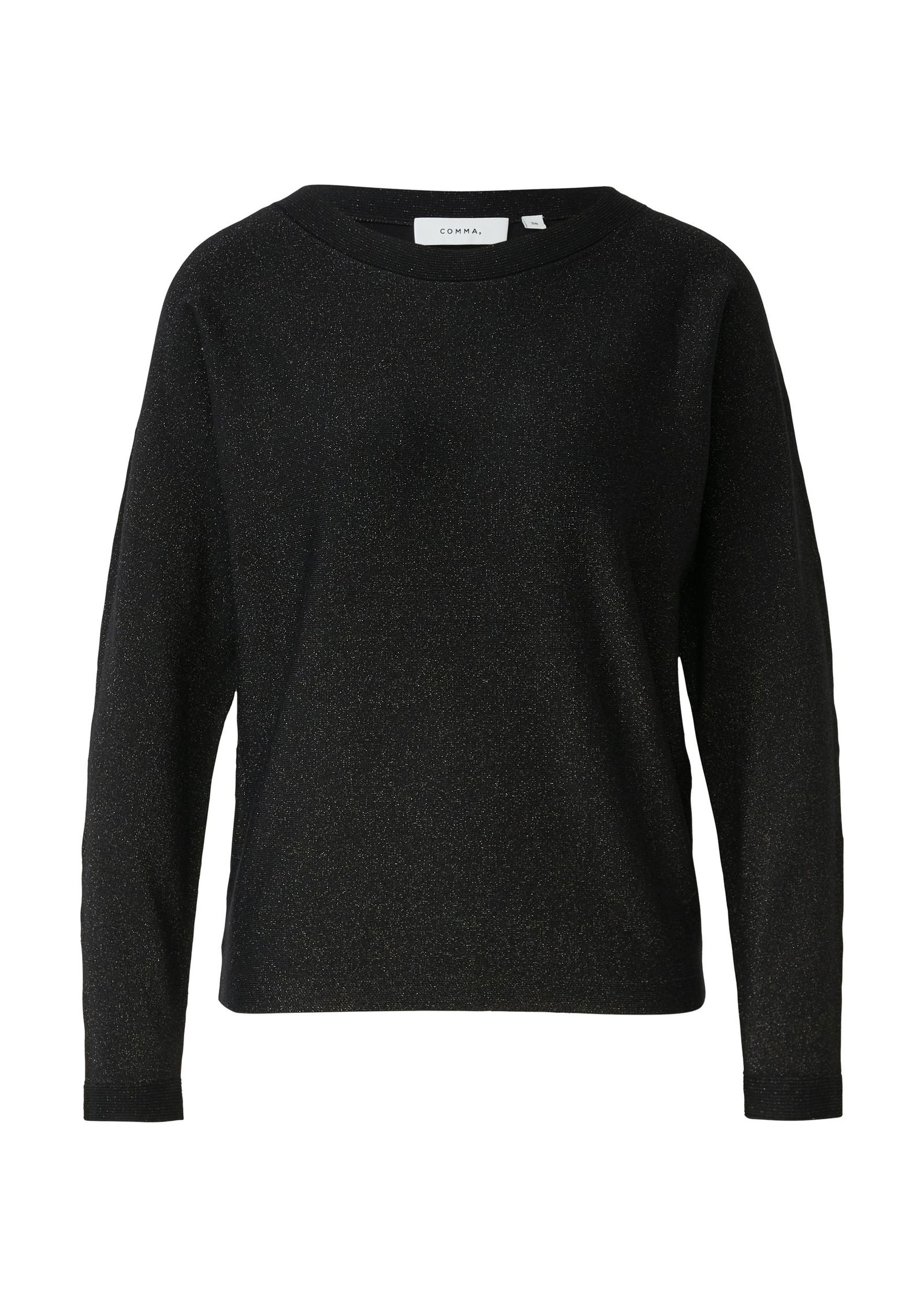 575213f9b8ab0de50a4184f06878a623 Comma | Comma Pullover | 44 | schwarz