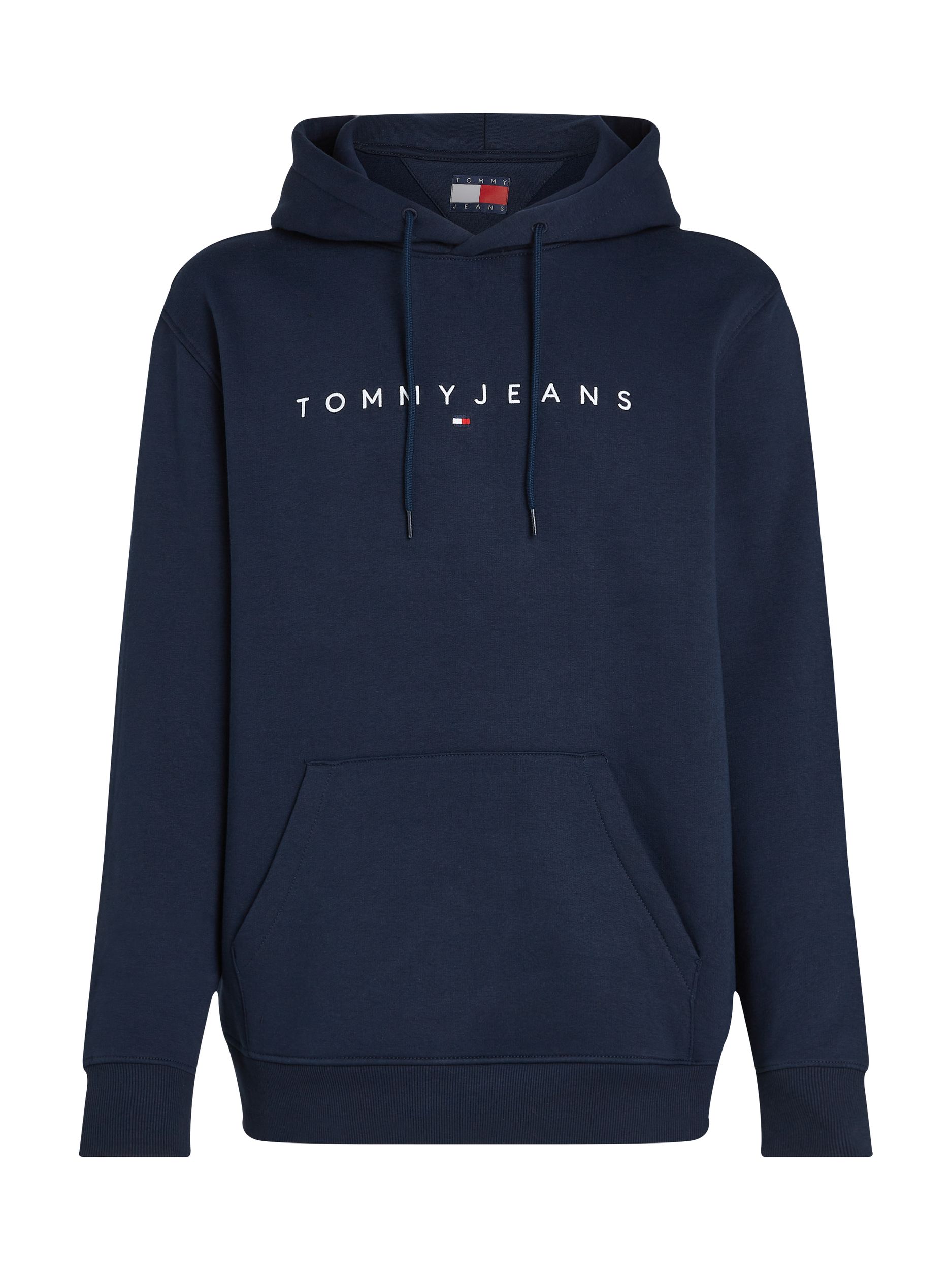  |  TJM REG LINEAR LOGO HOODIE EXT | XXL | dark night navy