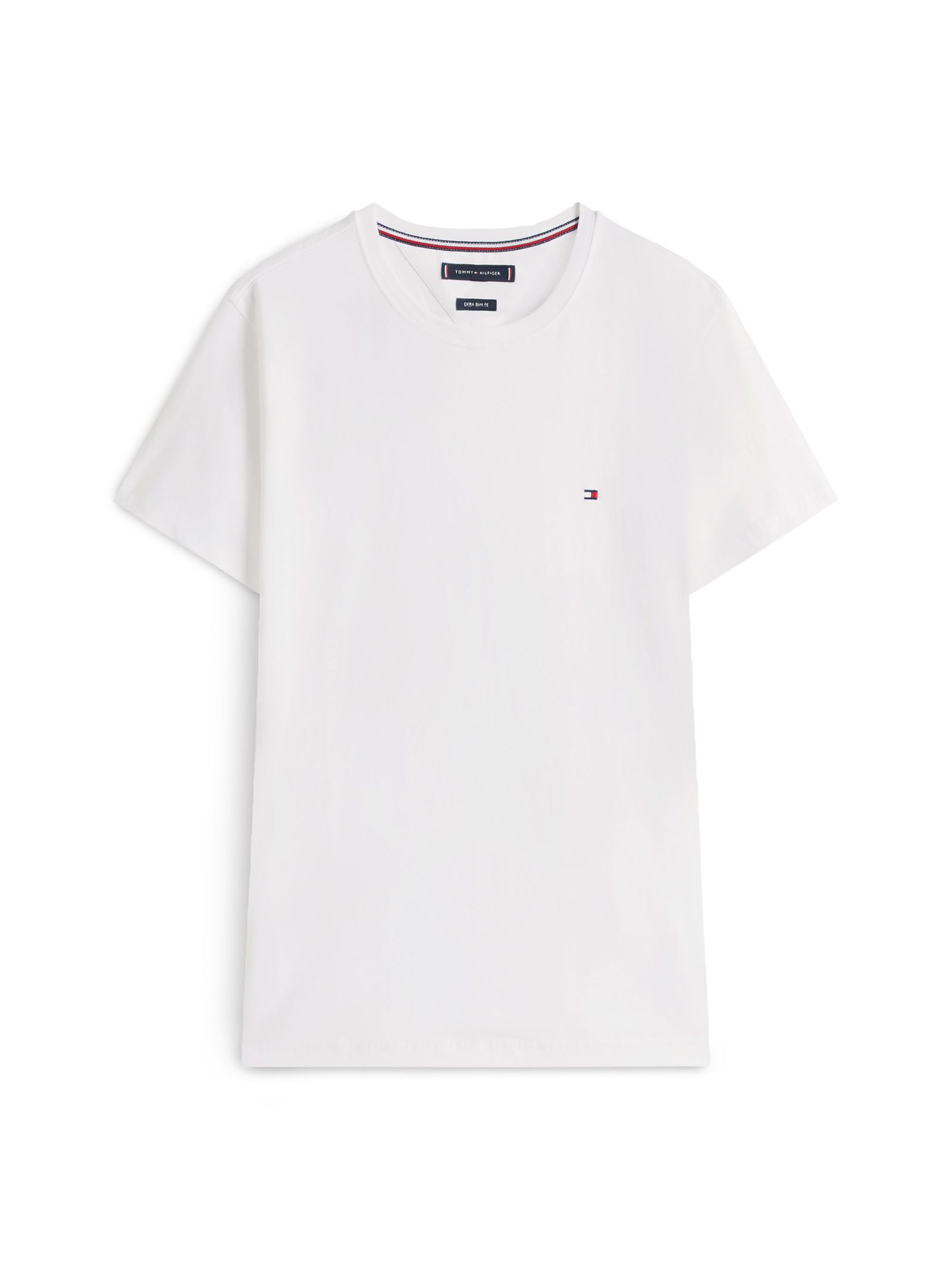 Tommy Hilfiger |  CORE STRETCH SLIM C-NECK TEE | S | white