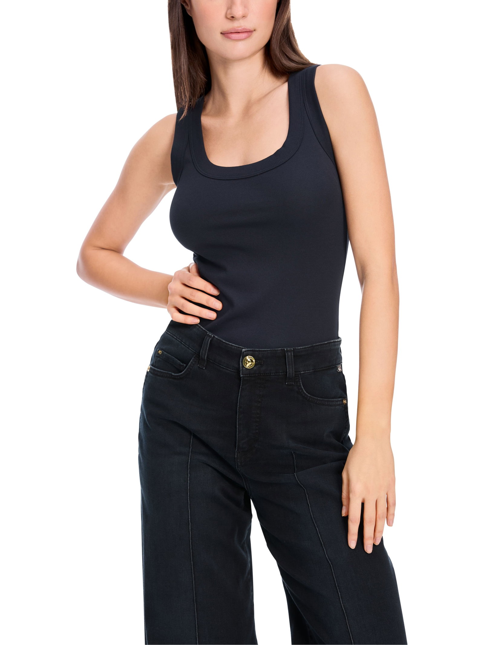 Marc Cain Tanktop aus Feinripp #6