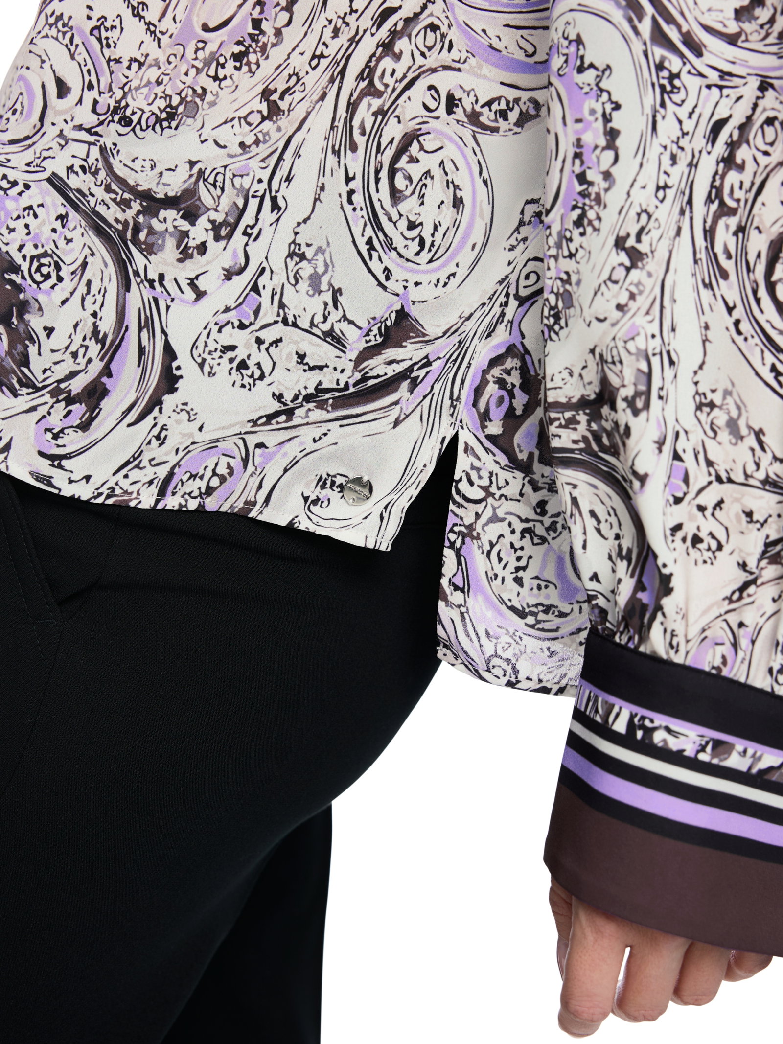 Bluse, purple rose #5