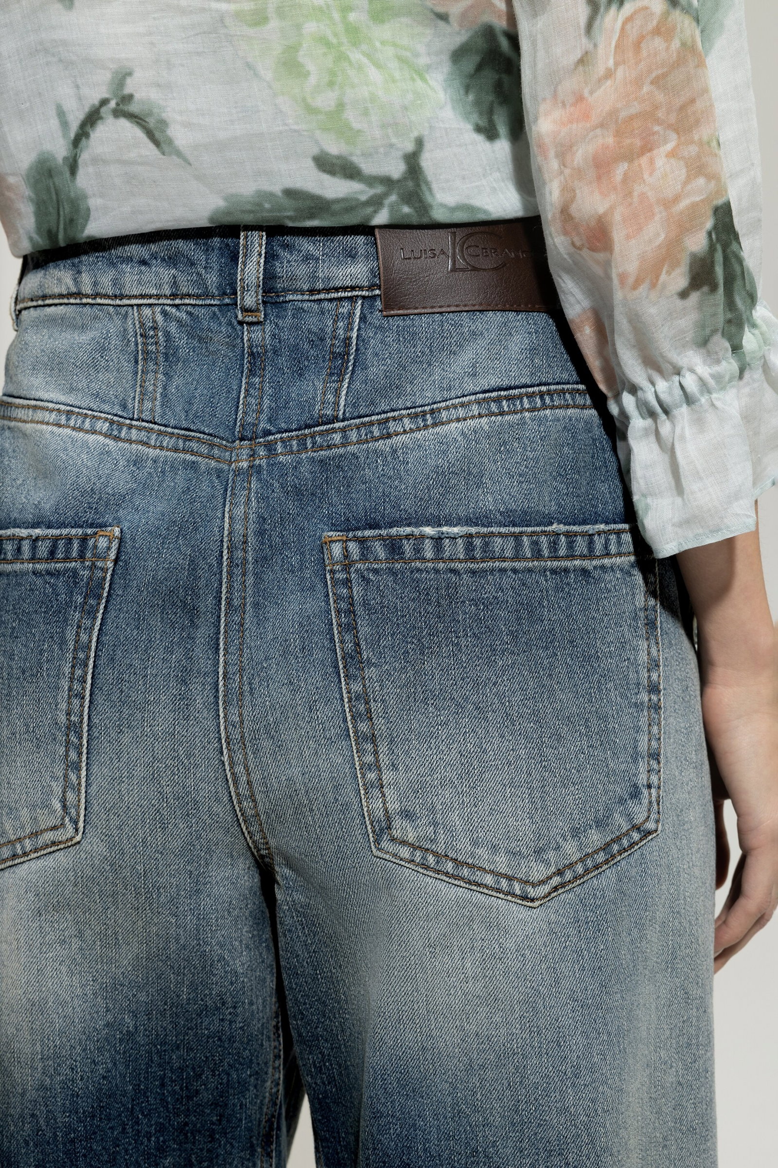 Luisa Cerano Five-Pocket-Jeans mit Vintage-Waschung #5