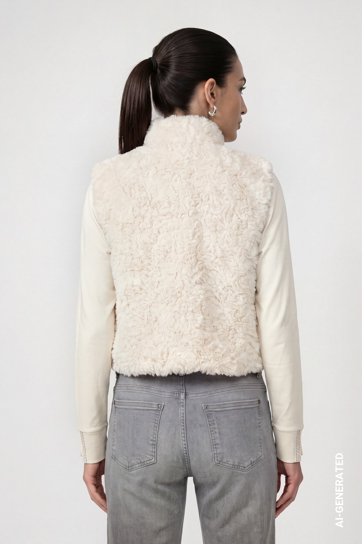Weste, antique white #4