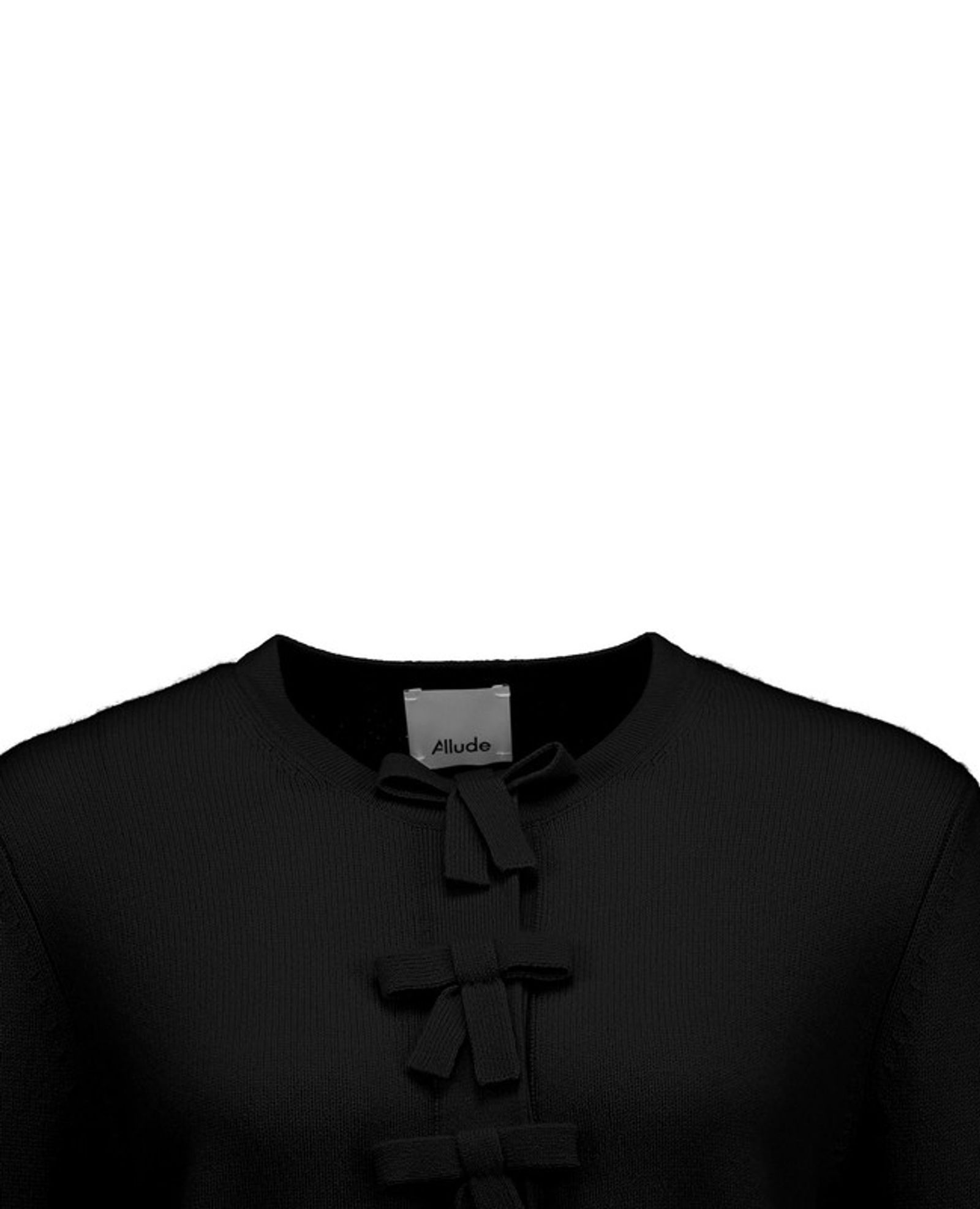 Allude | Allude Kaschmir-Pullover | S | schwarz