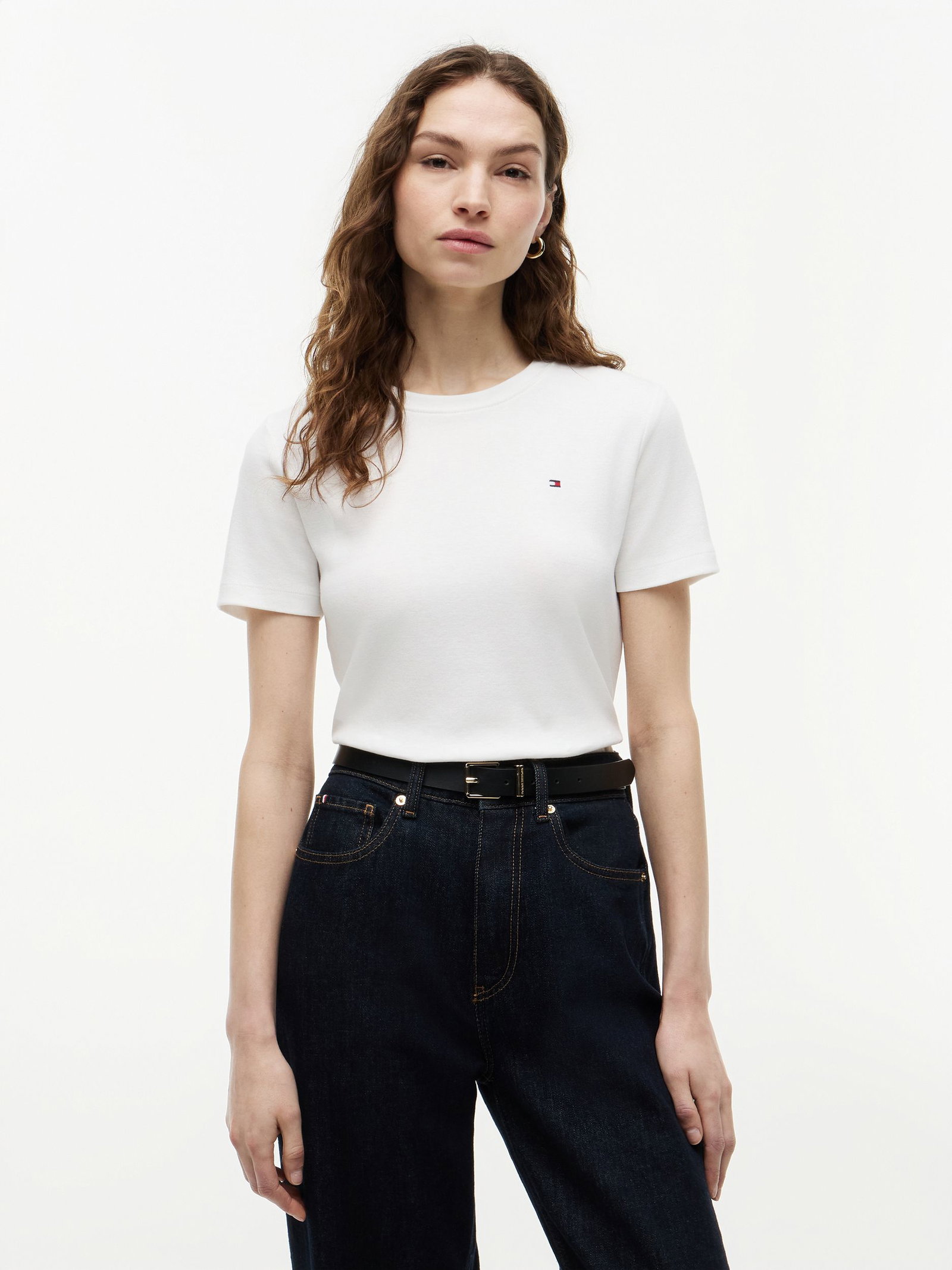 Tommy Hilfiger |  Tommy Hilfiger Slim Cody T-Shirt | XL | ecru