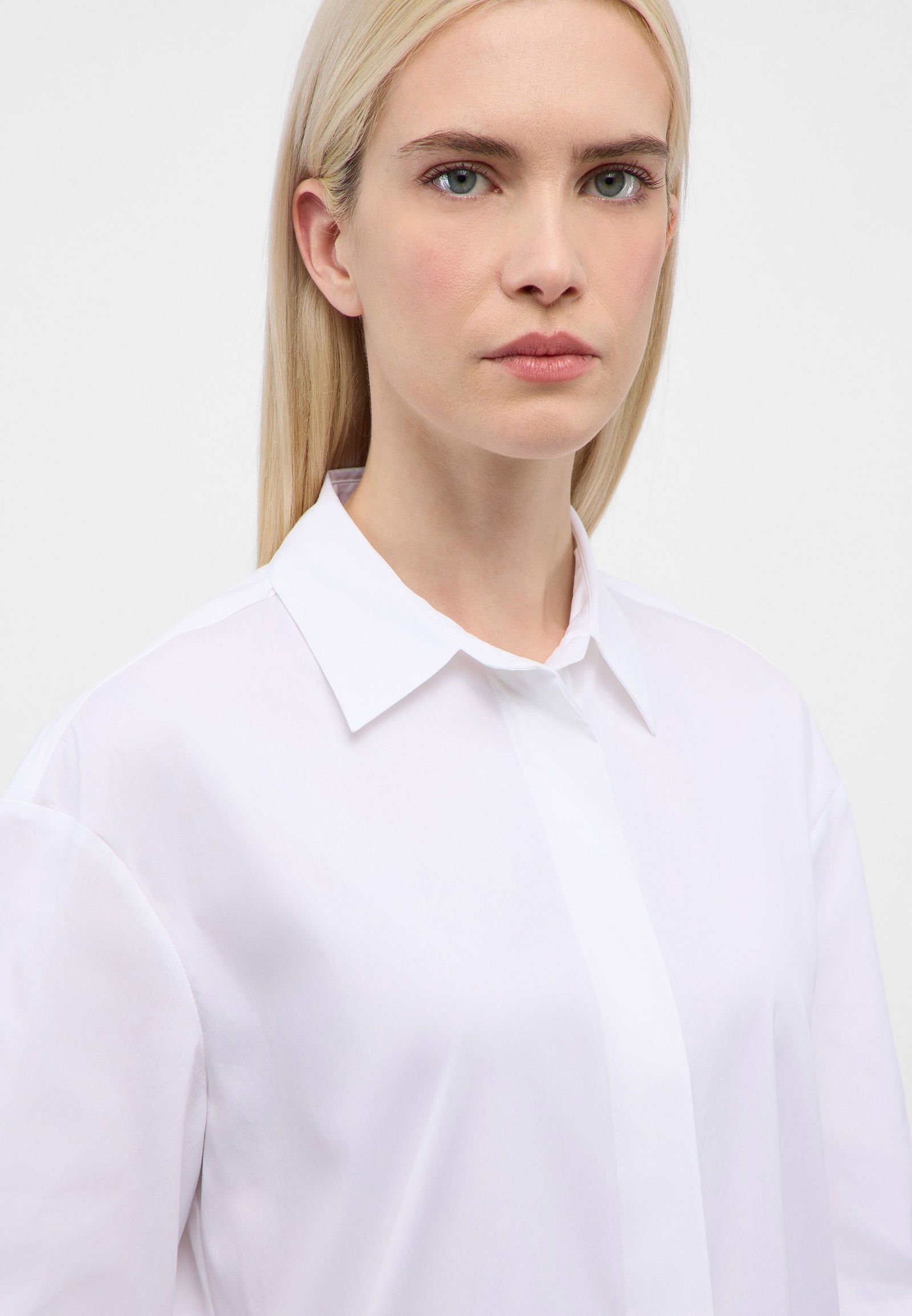 Eterna |  Eterna Businessbluse  | 34 | weiß