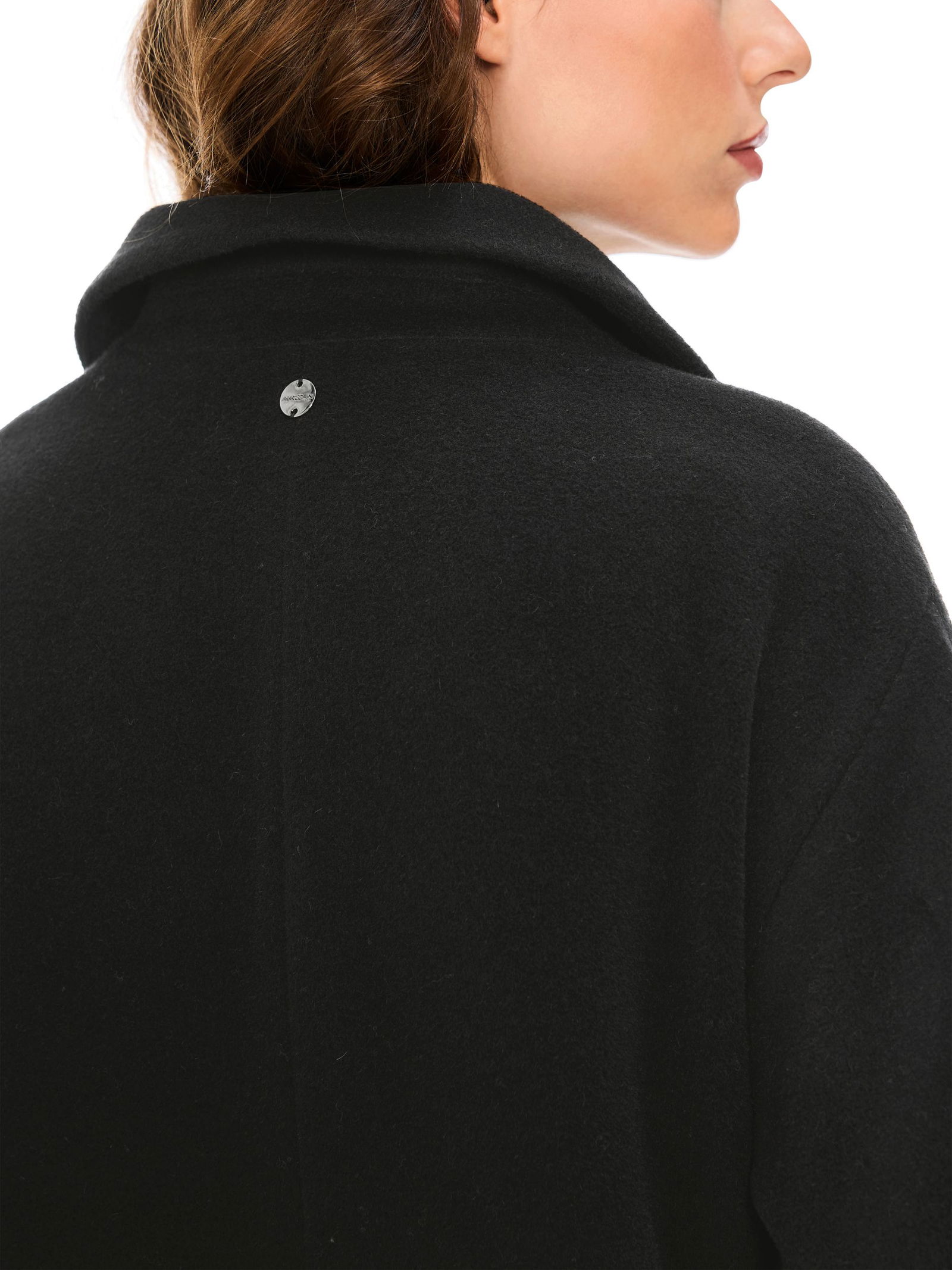 36c80ed5b57bd345fefef376d39b8122 Marc Cain Additions |  Marc Cain Additions Wollmantel  | 44 | black