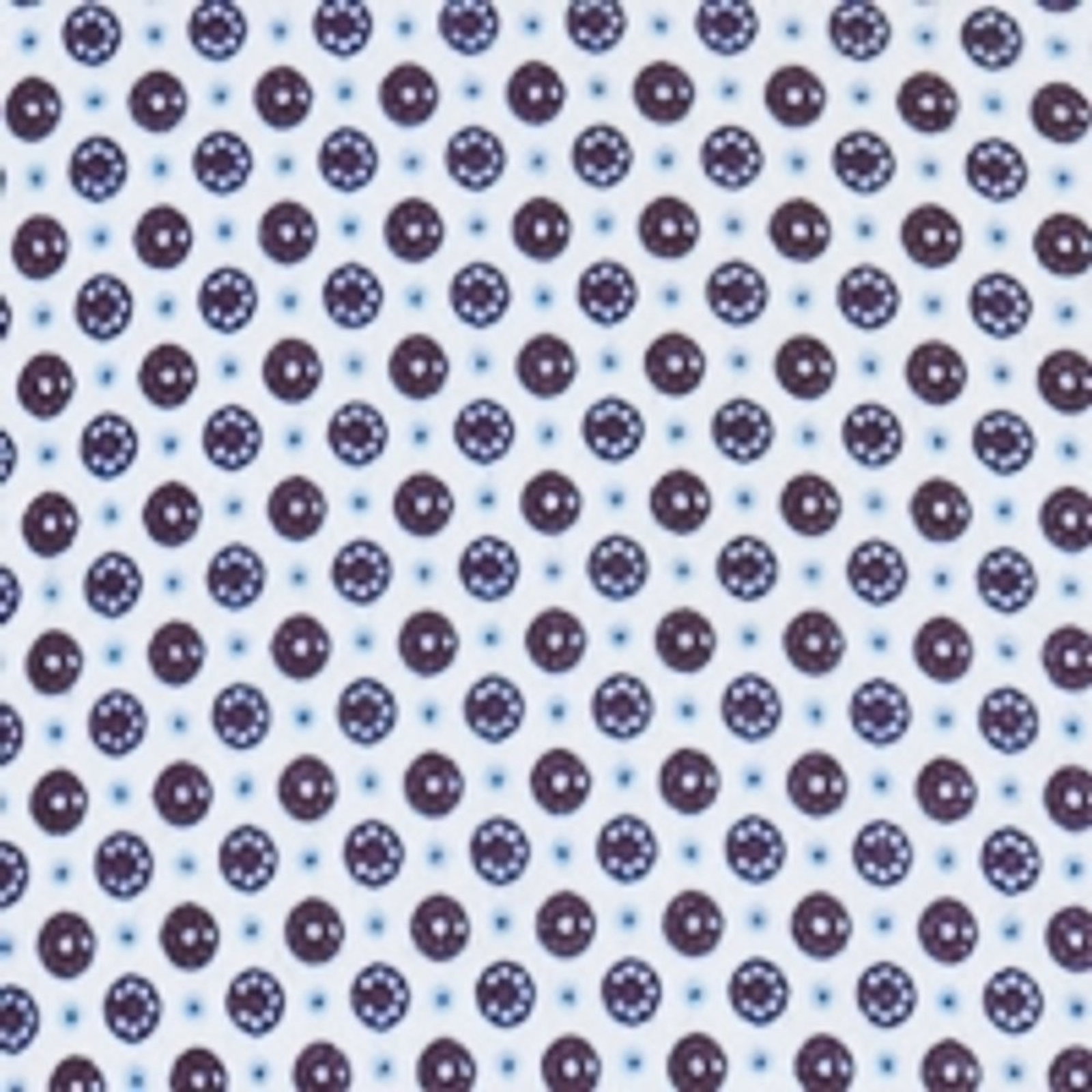 DESOTO |  DESOTO Hemd Slim Fit  | S | white with red and blue dots
