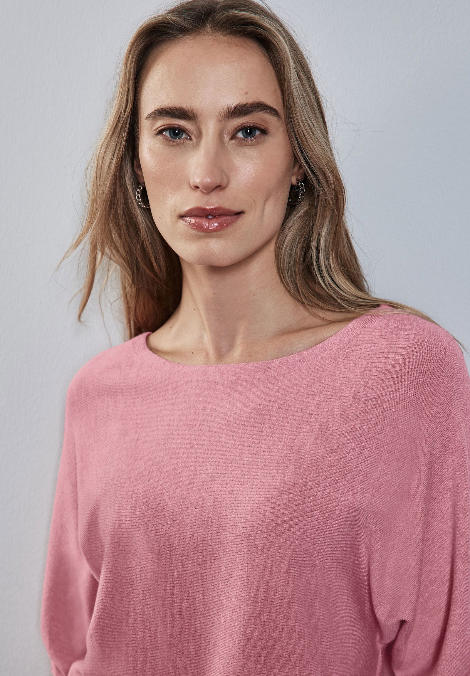 Street One |  Dolman Pullover | 36 | sugar coral mel.