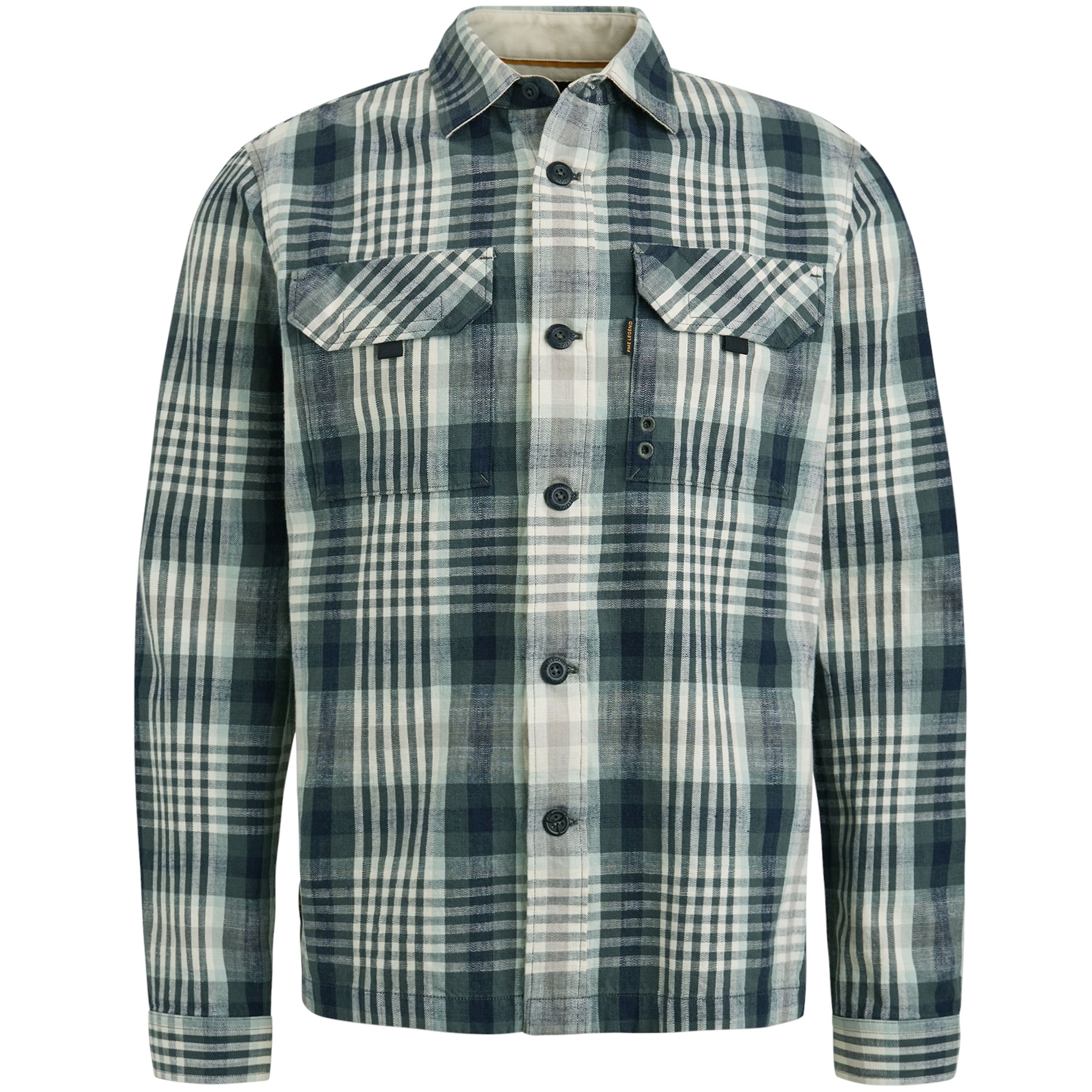 PME Legend |  Long Sleeve Shirt Heavy Ctn Slub | L | urban chic
