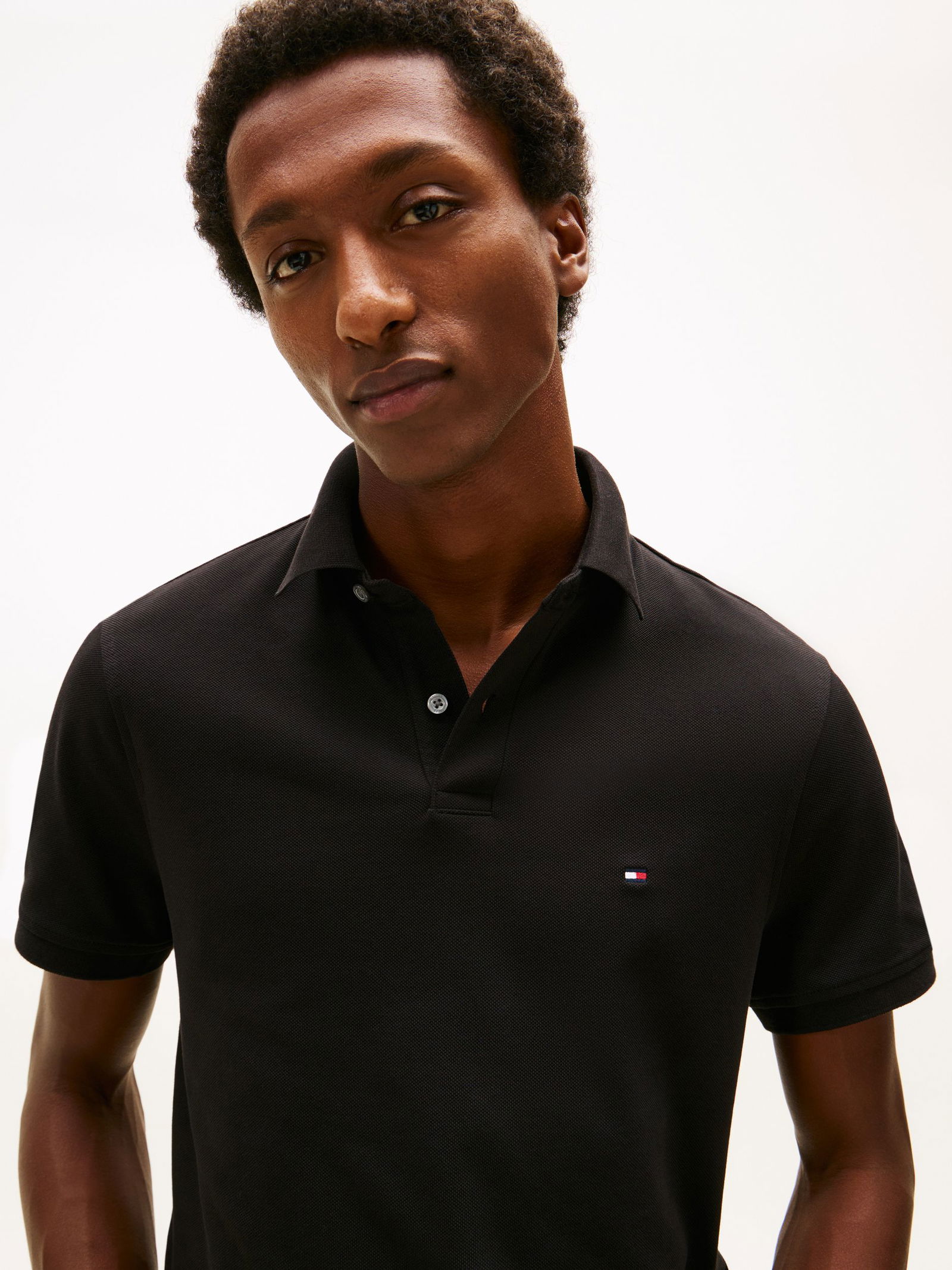 Tommy Hilfiger |  Tommy Hilfiger Poloshirt  | XXL | black