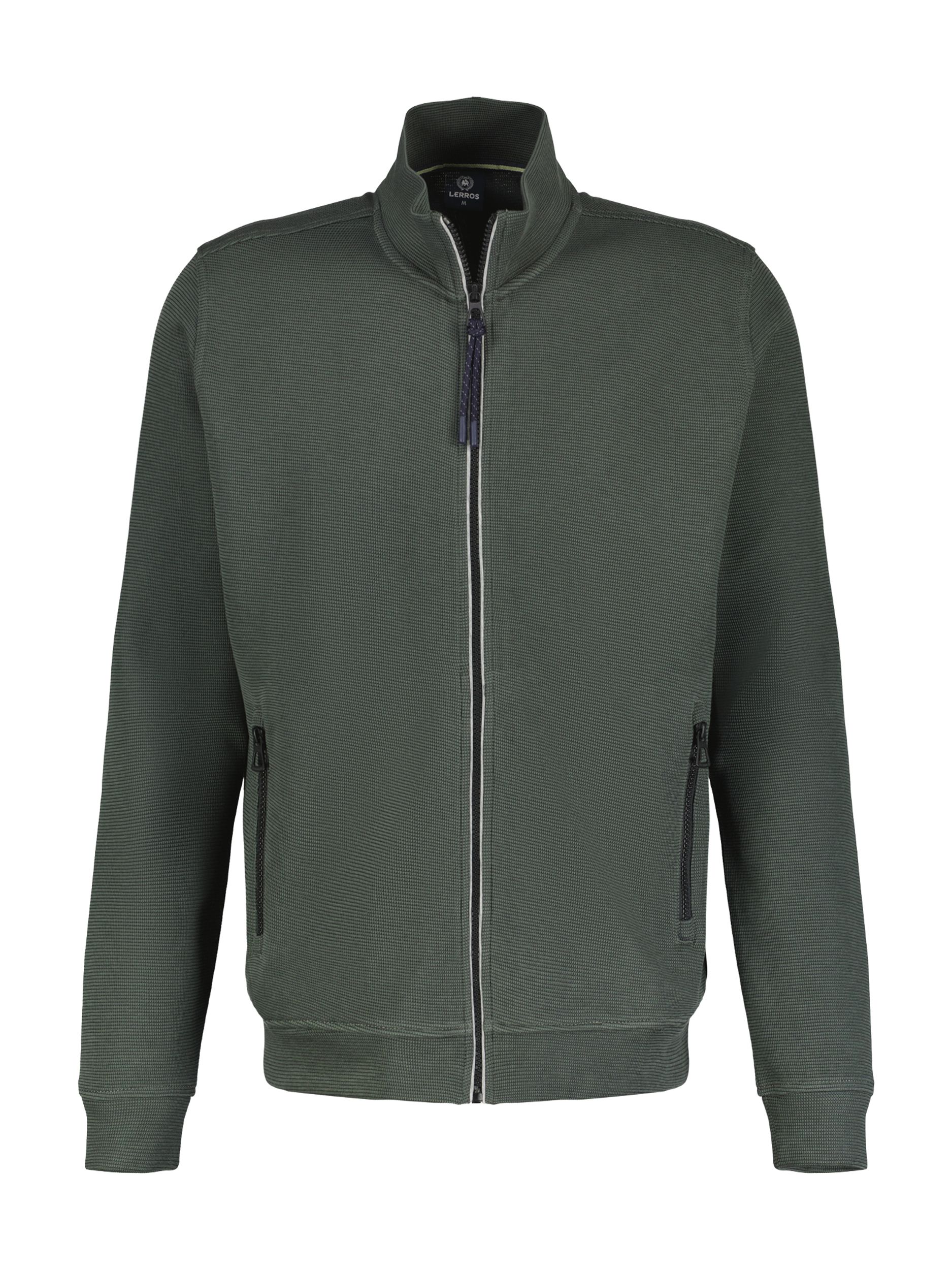 Lerros |  Lerros Sweatjacke  | L | chilled olive