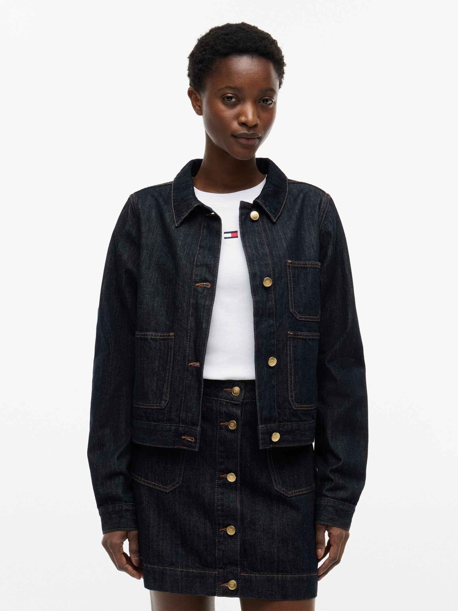 LADY JACKET RINSE, DENIM #2