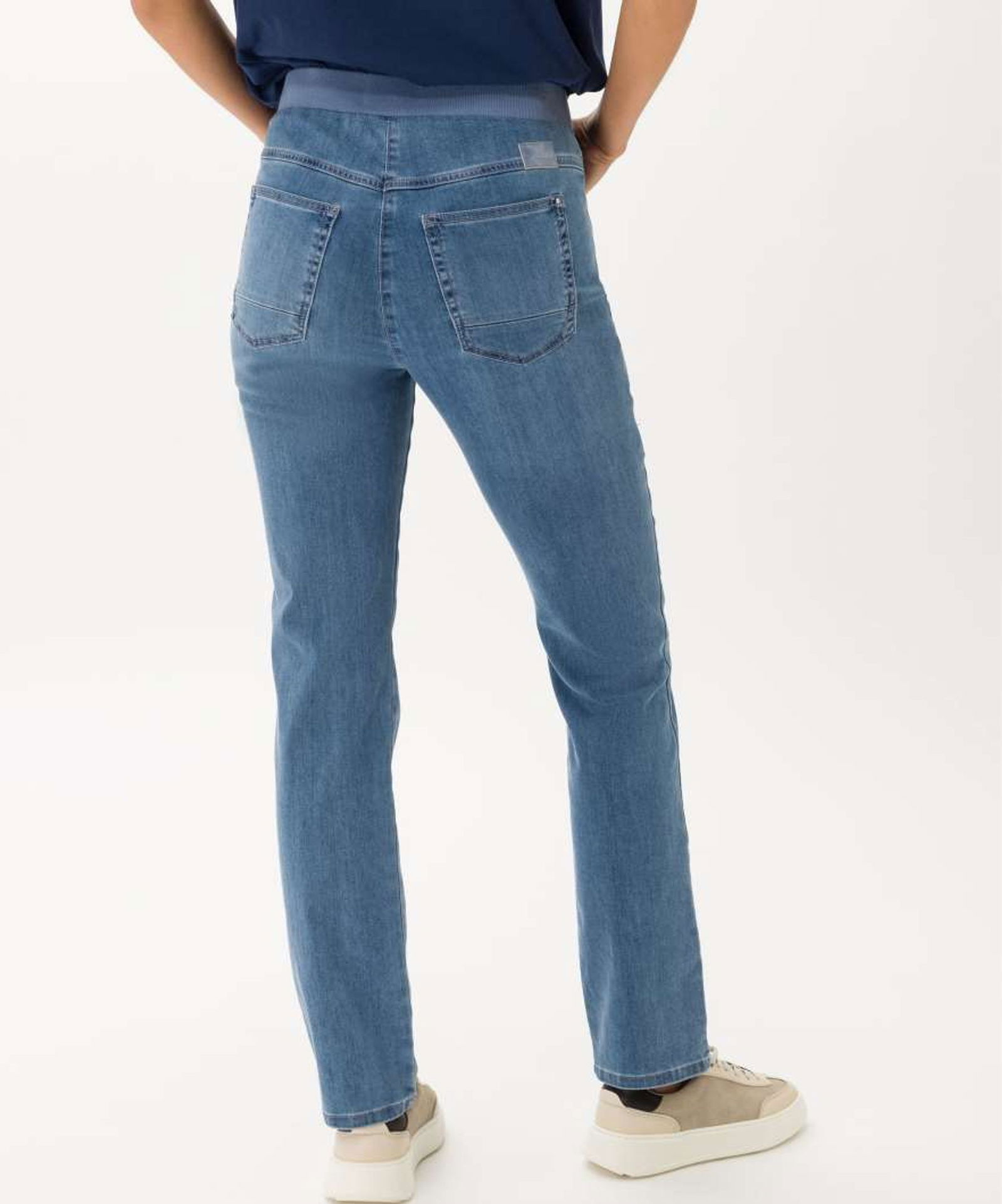 Raphaela by Brax |  Raphaela by Brax Slim Jeans "Style Pamina Fun'' | 38 | bleached,slightly used