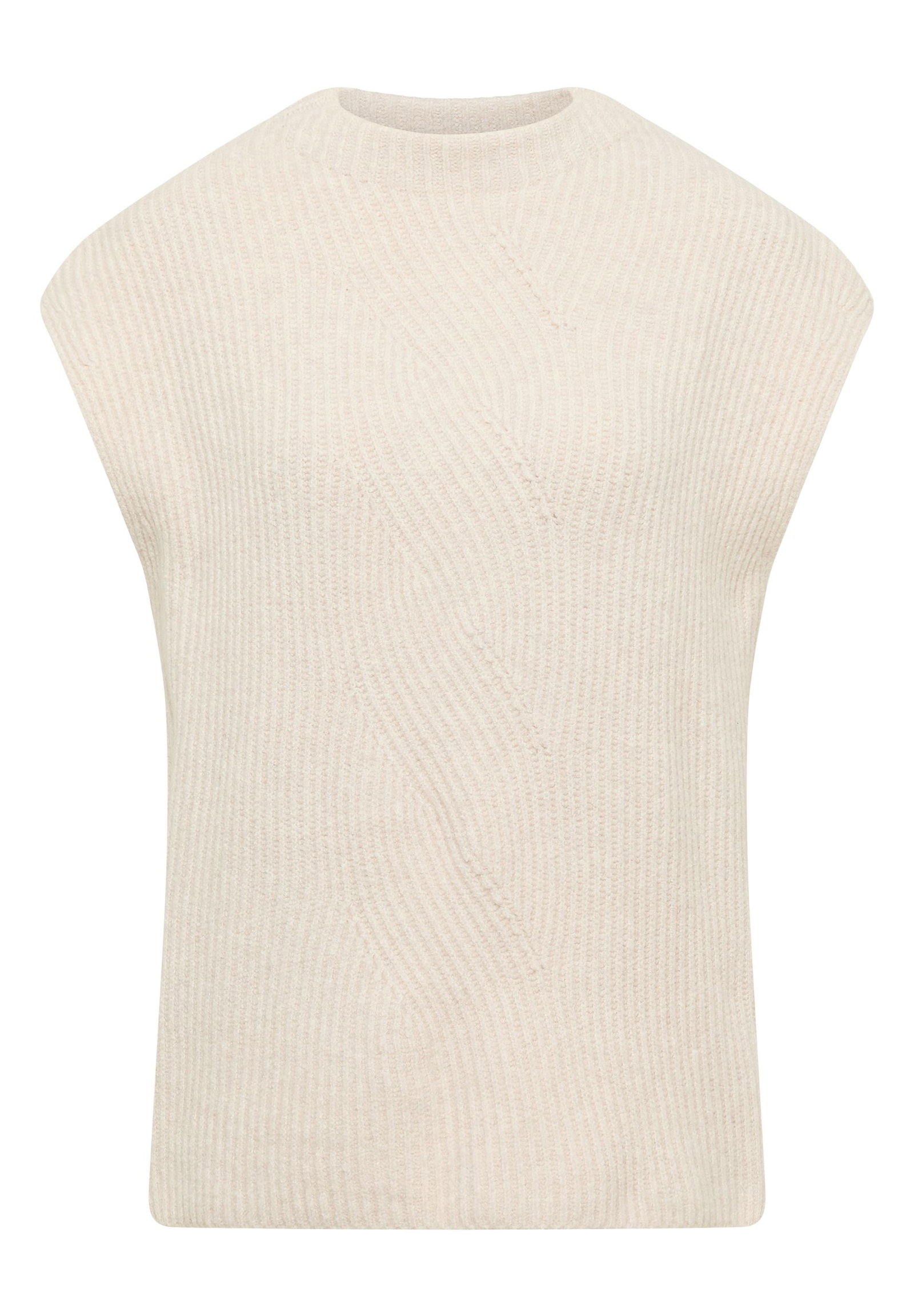 d3c8619122a8a37a8877c814ce0c0de9 | Cosy cable mix Vest, eggplant red | S