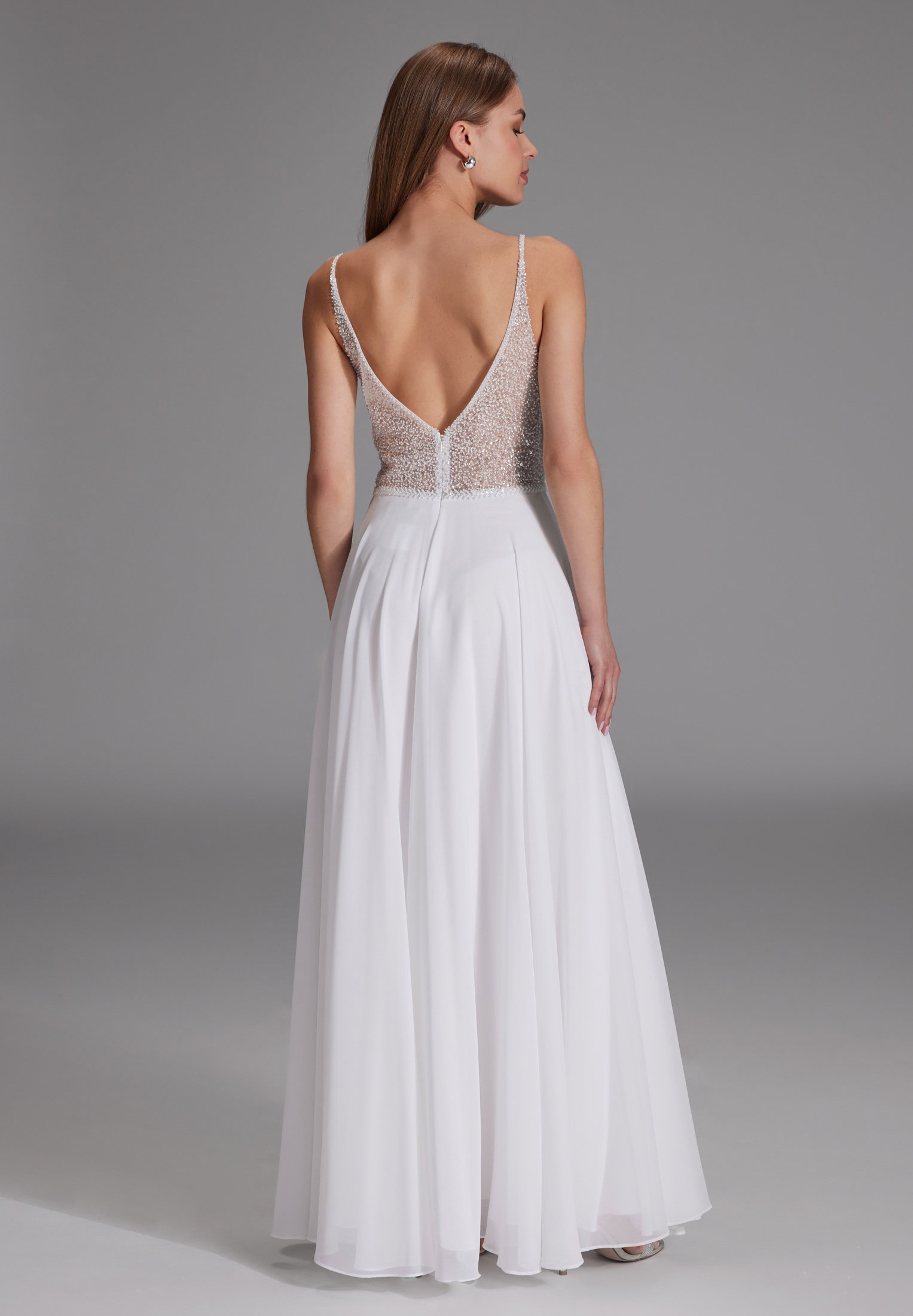 Hey Kyla Abendkleid aus Materialmix #2