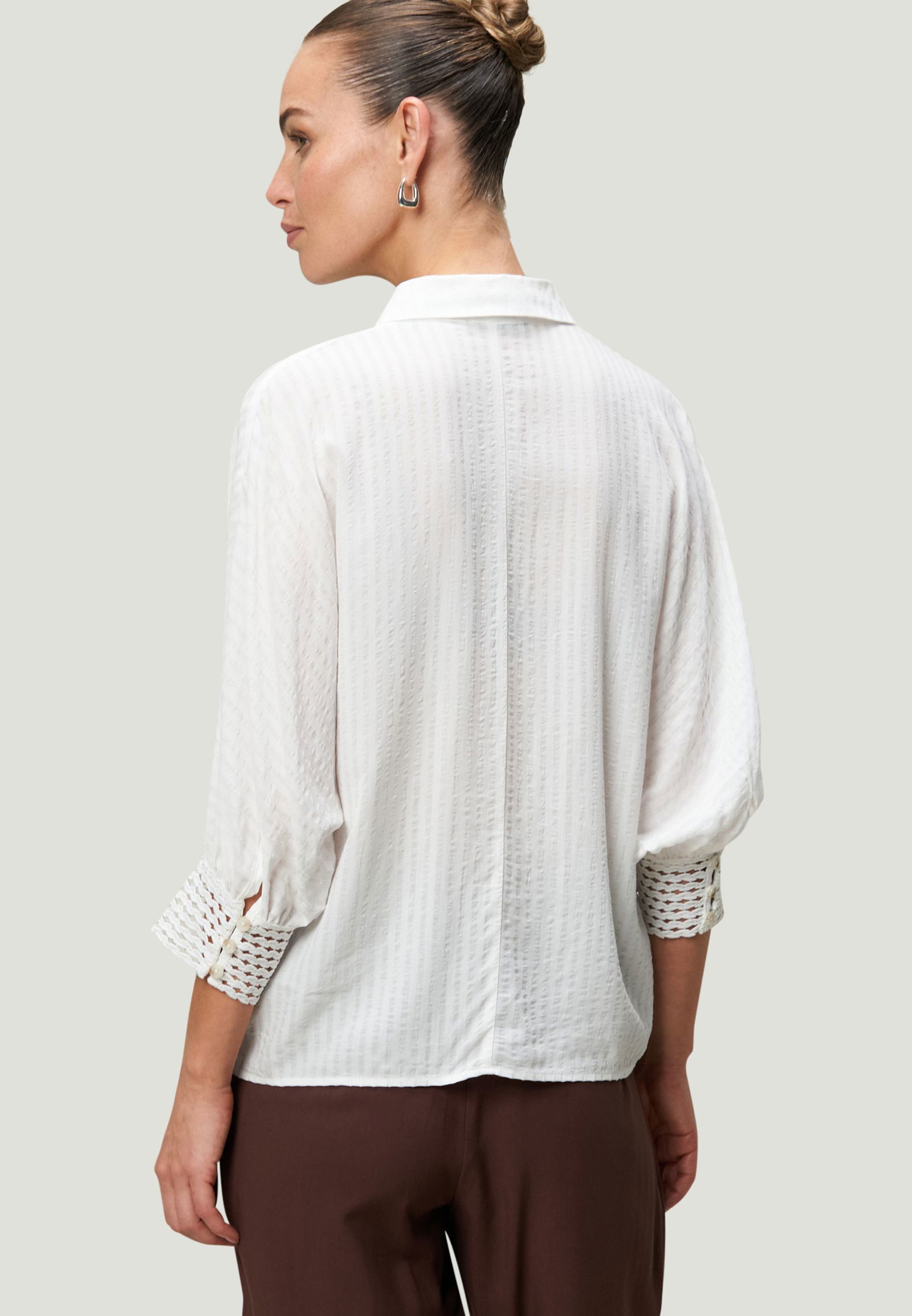 Zero | Zero Druckbluse | 40 | offwhite
