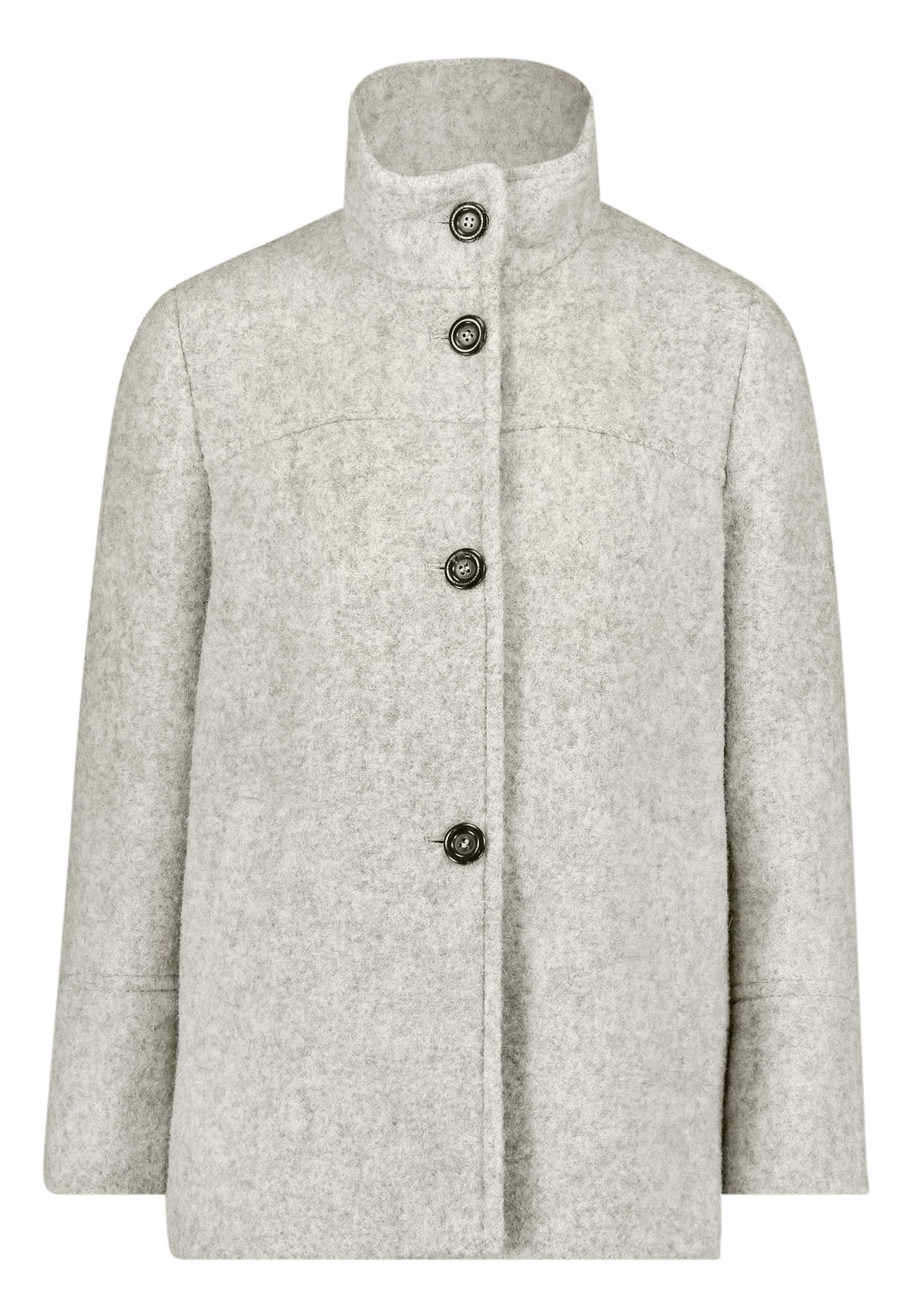 Saint Jacques |  Saint Jacques Wolljacke  | 36 | light silver melange