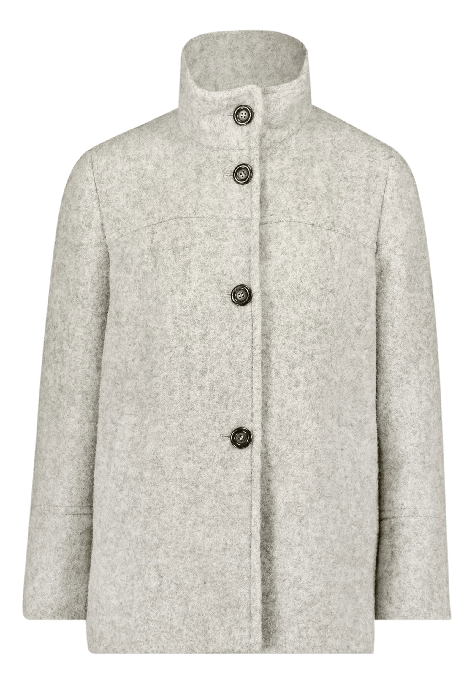 d7bcb72eef7eb69b9b089108cae59fcd Saint Jacques | Saint Jacques Wolljacke | 36 | light silver melange