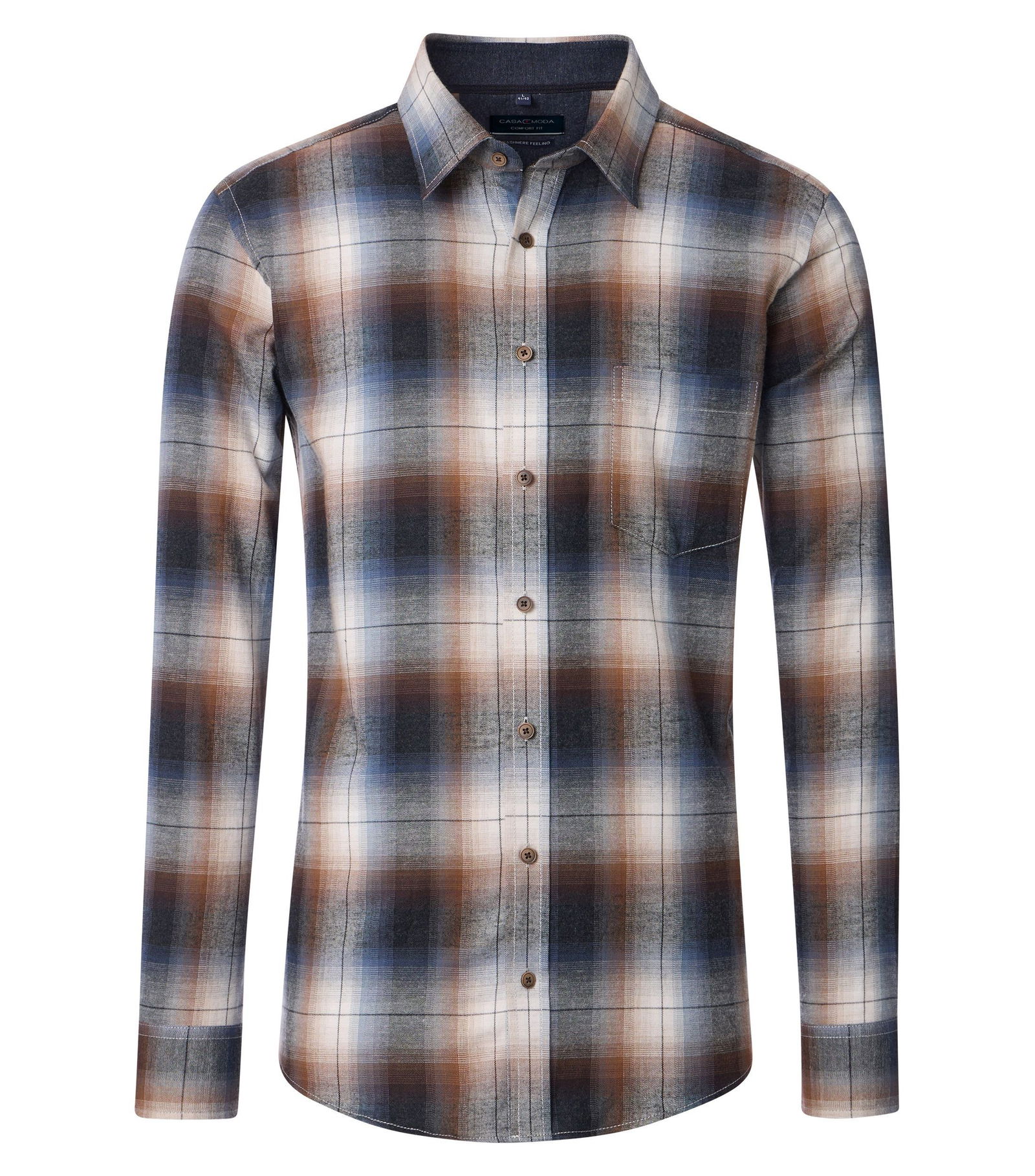 Casa Moda | Casa Moda Hemd Regular Fit | XL | blau