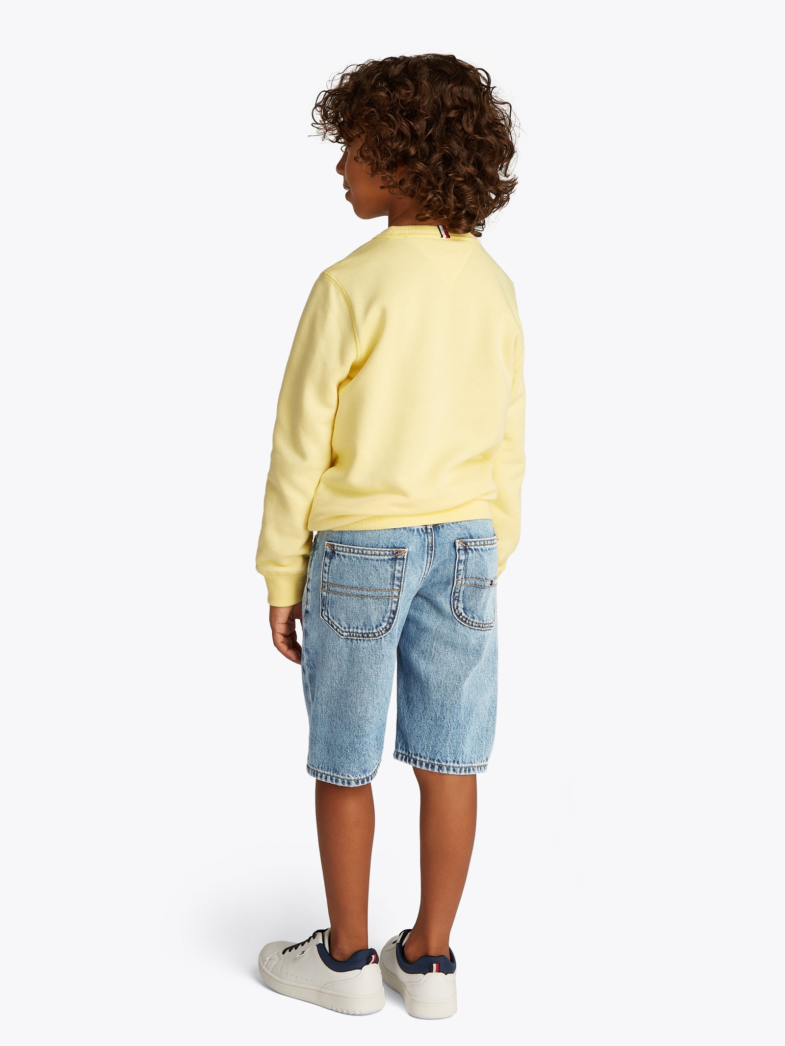 MODERN STRAIGHT DENIM SHORT #2