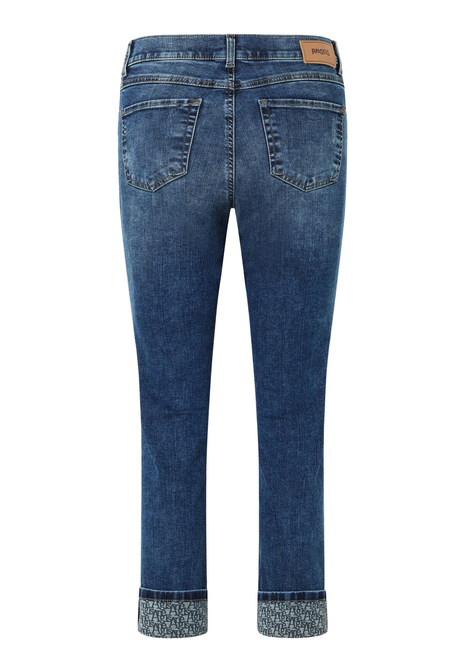 Angels Slim Jeans "Cici Crop Font" #2