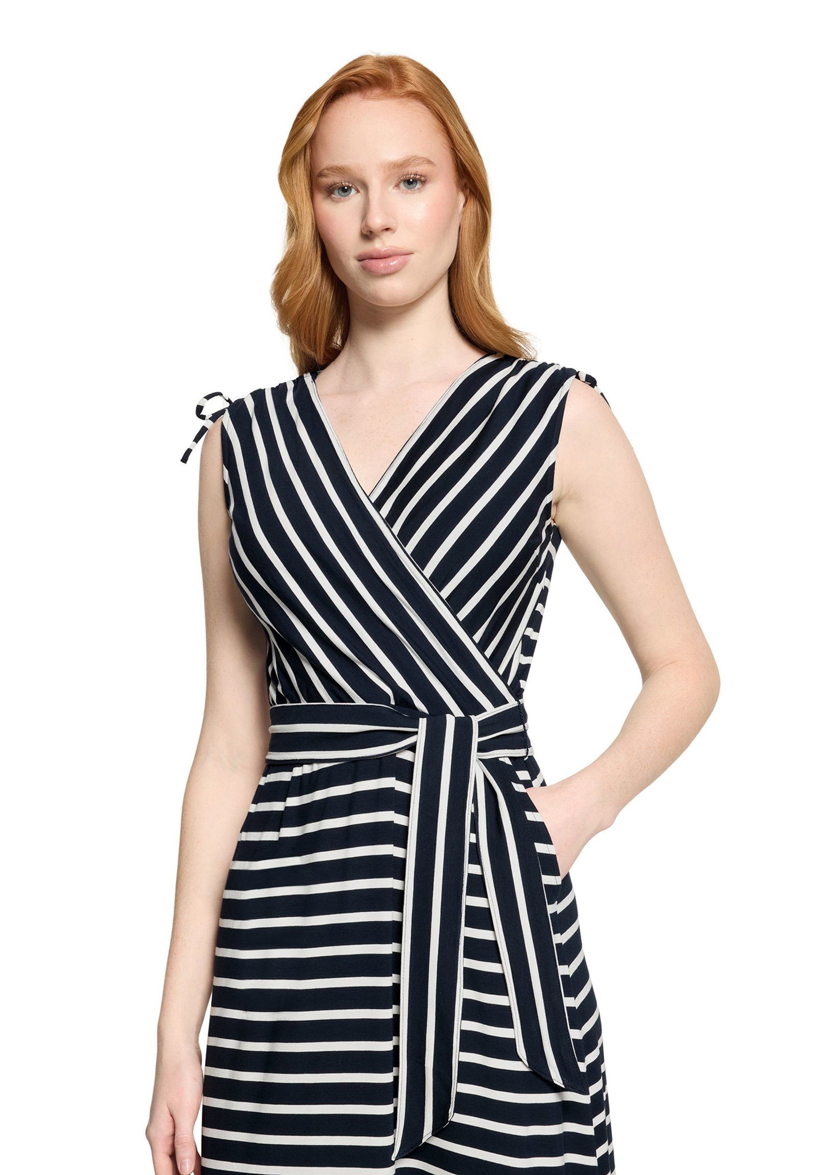 Betty Barclay |  Betty Barclay Freizeitkleid  | 40 | dunkelblau/weiß