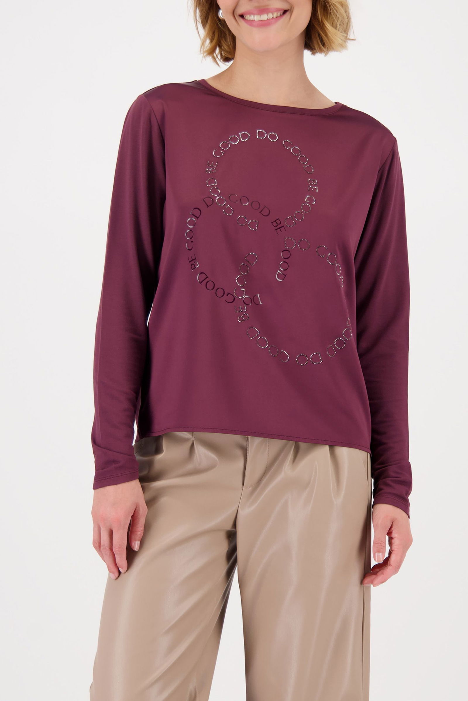 75d3a0481593464c9be87c69a4ef2acd Monari | Monari Longsleeve | 38 | bordeaux