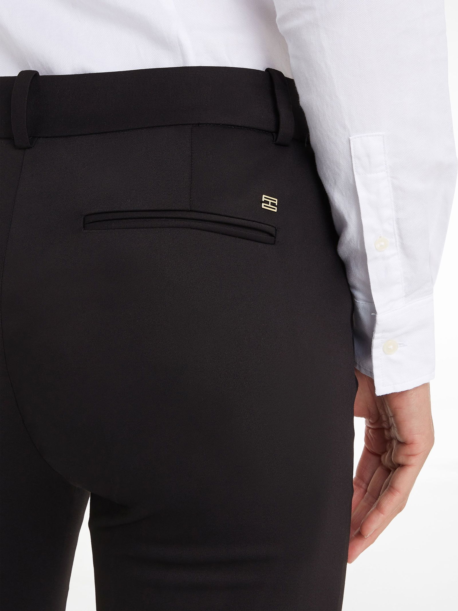 Tommy Hilfiger |  Tommy Hilfiger Leinenhose  | 34 | masters black