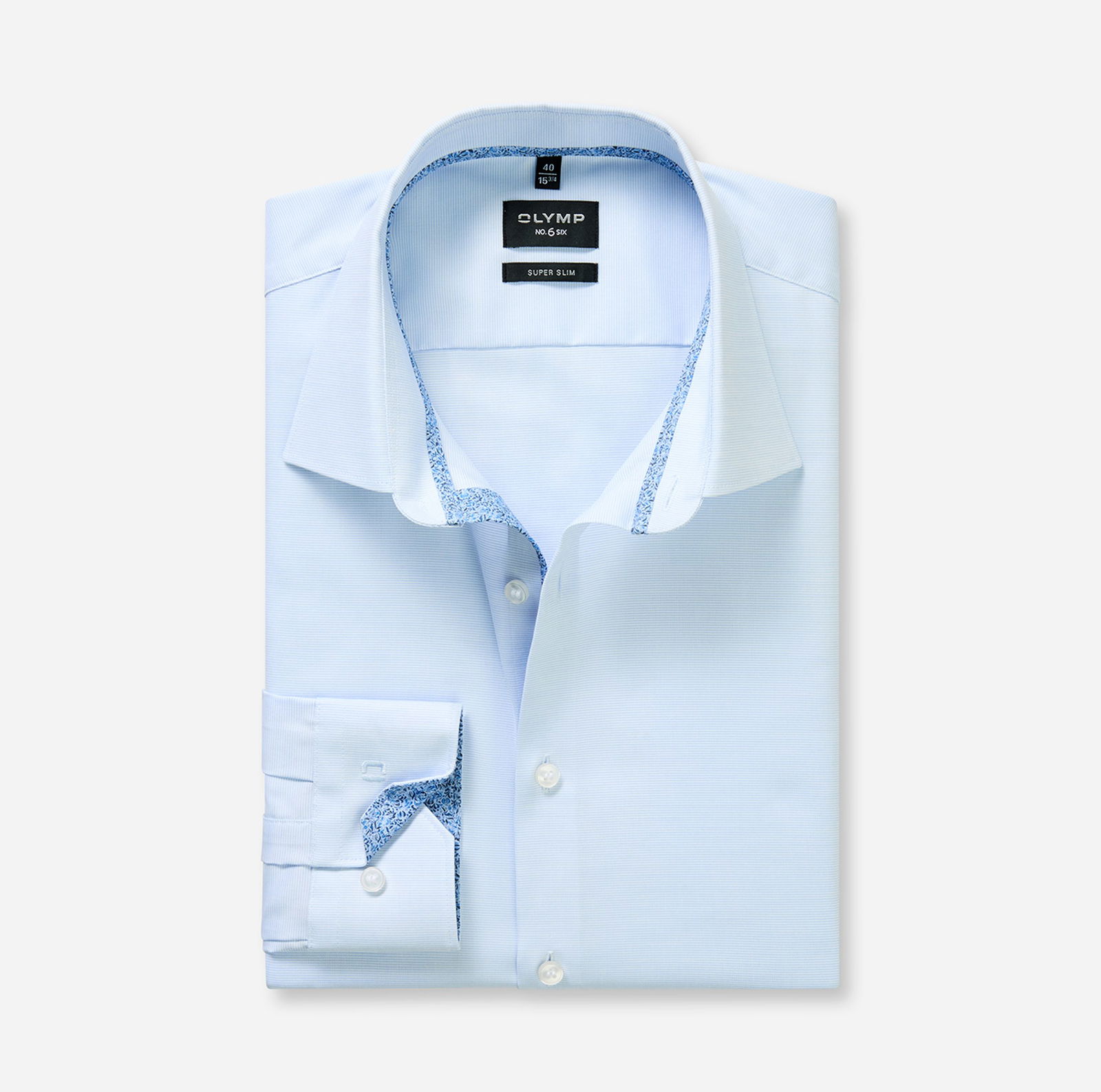 Olymp |  Olymp Hemd Slim Fit  | 43 | bleu