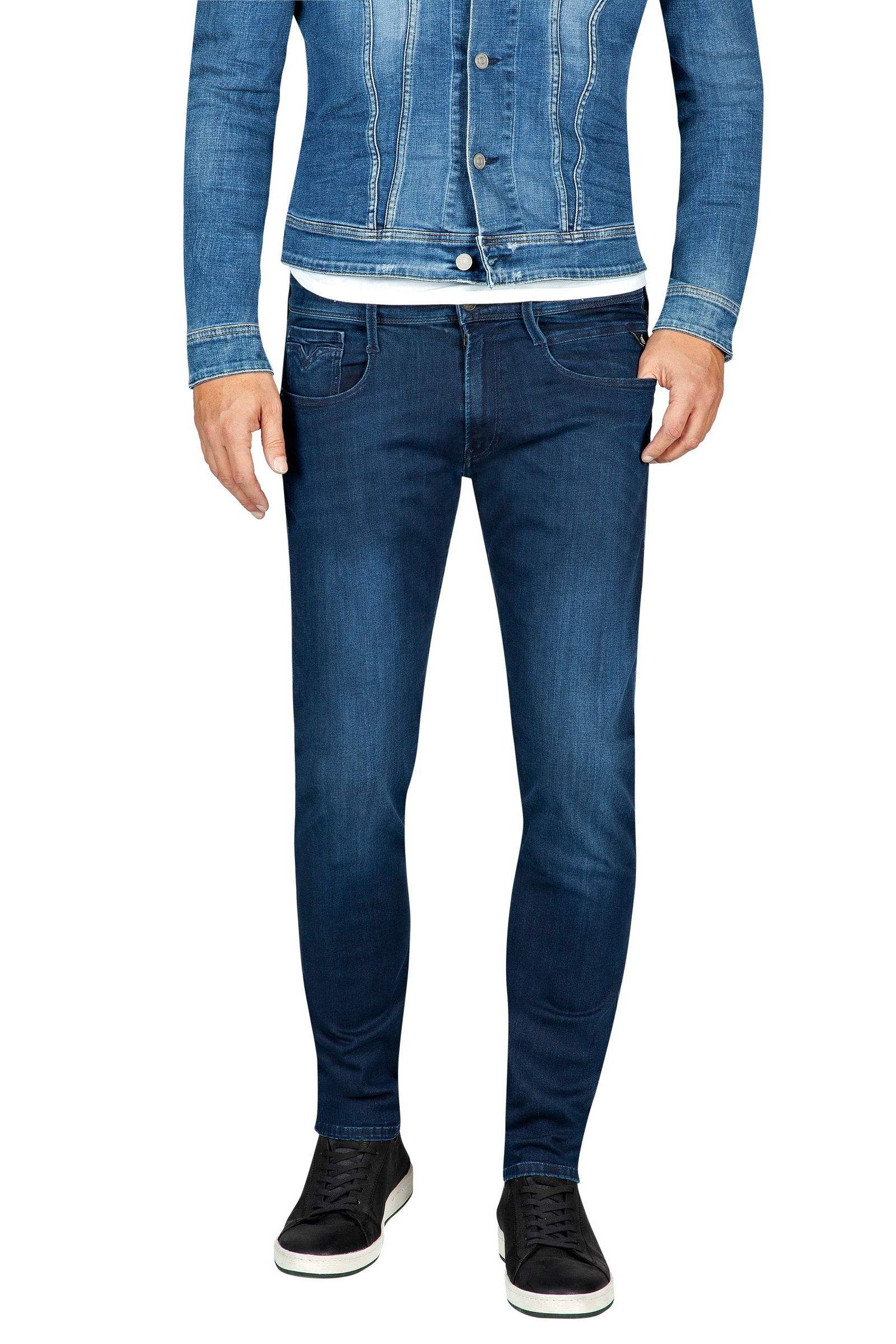 e0cf9c1aea5b2f68f92d83aae4d8cead Replay Jeans Slim Fit Jeans "Anbass"