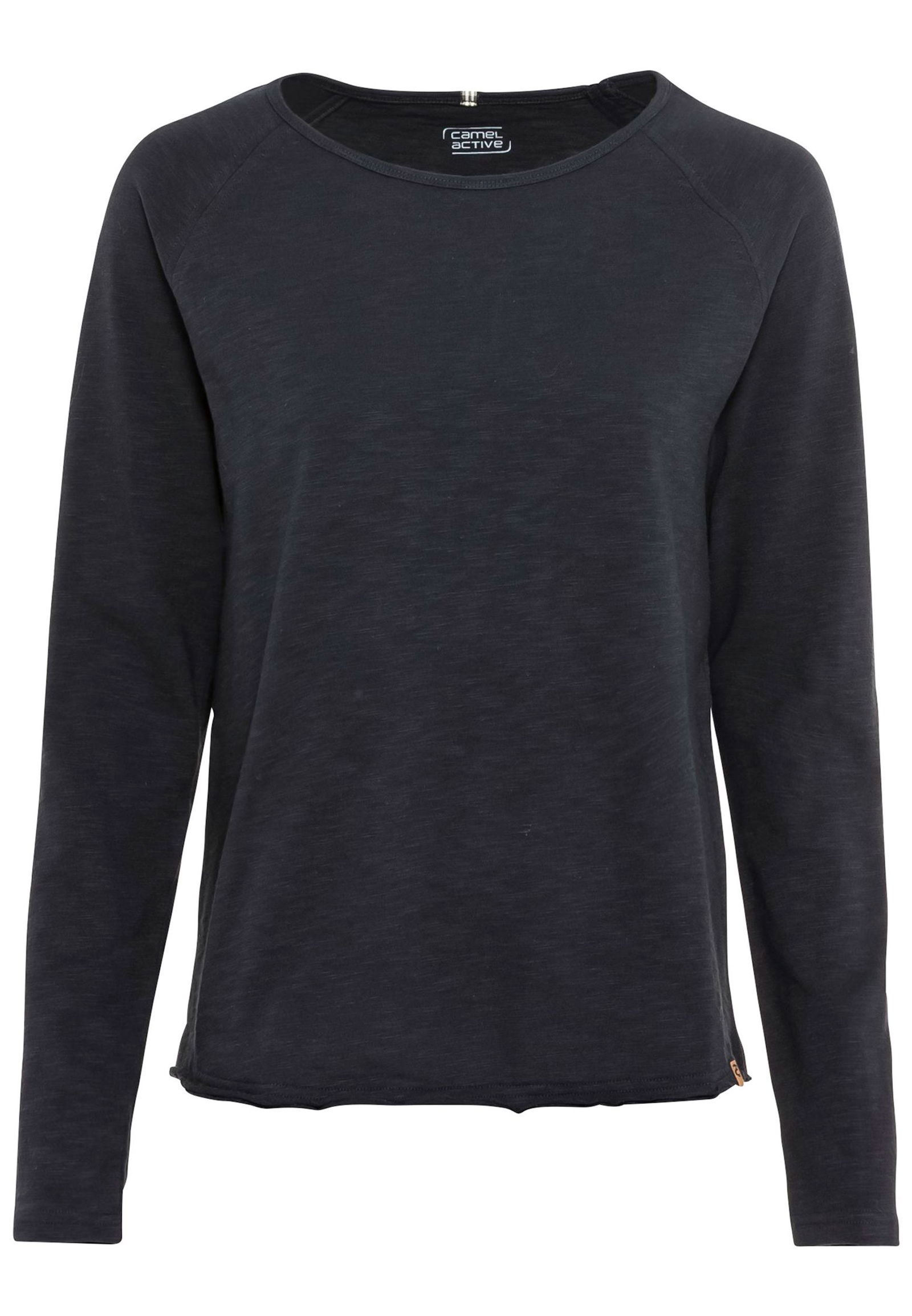 3daf7ceeb5b36776ec11bb45c3e91b3e Camel Active Langarmshirt aus reiner Baumwolle