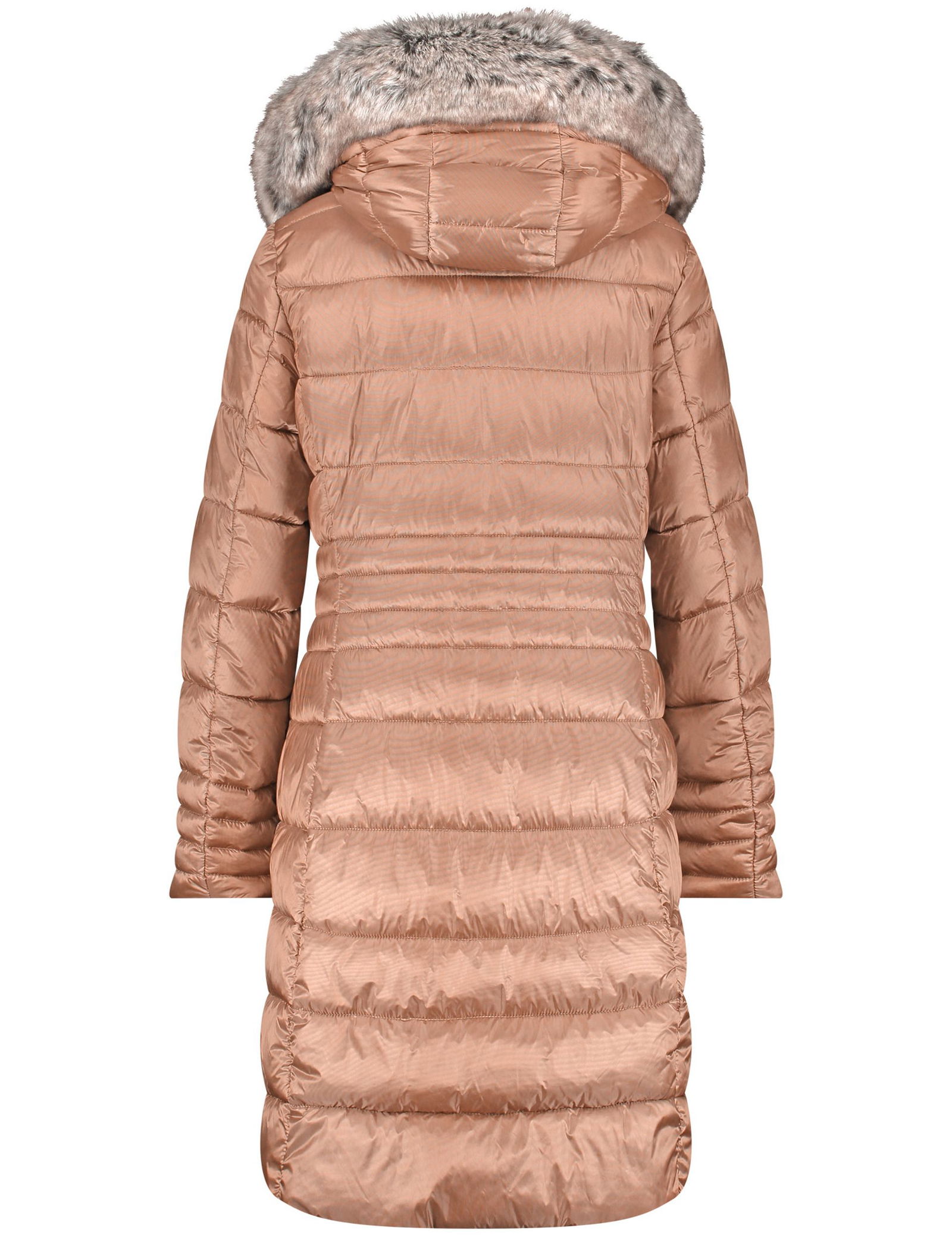 Steppmantel mit Kapuze