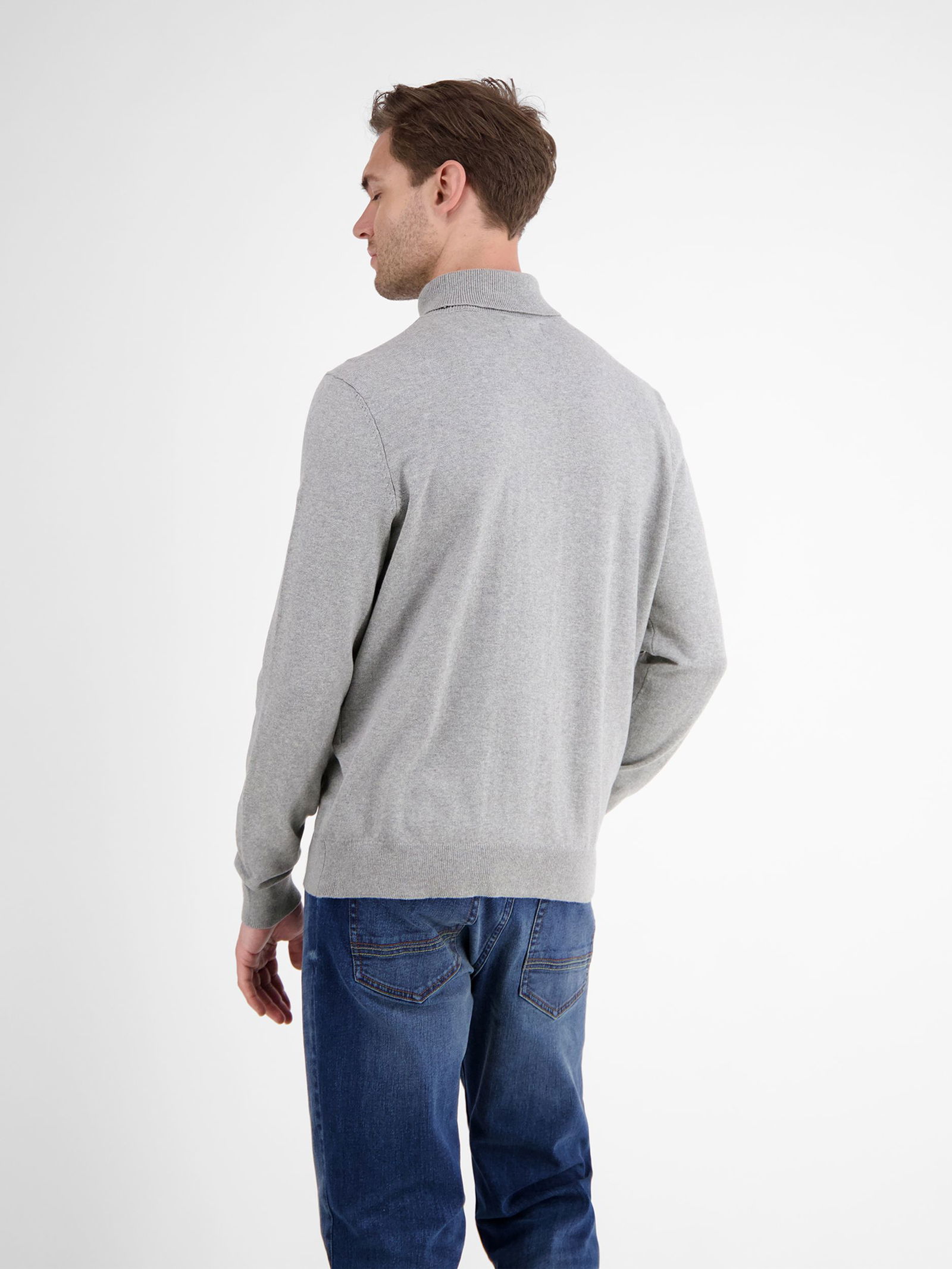 Lerros | Lerros Pullover | L | platinum grey melange