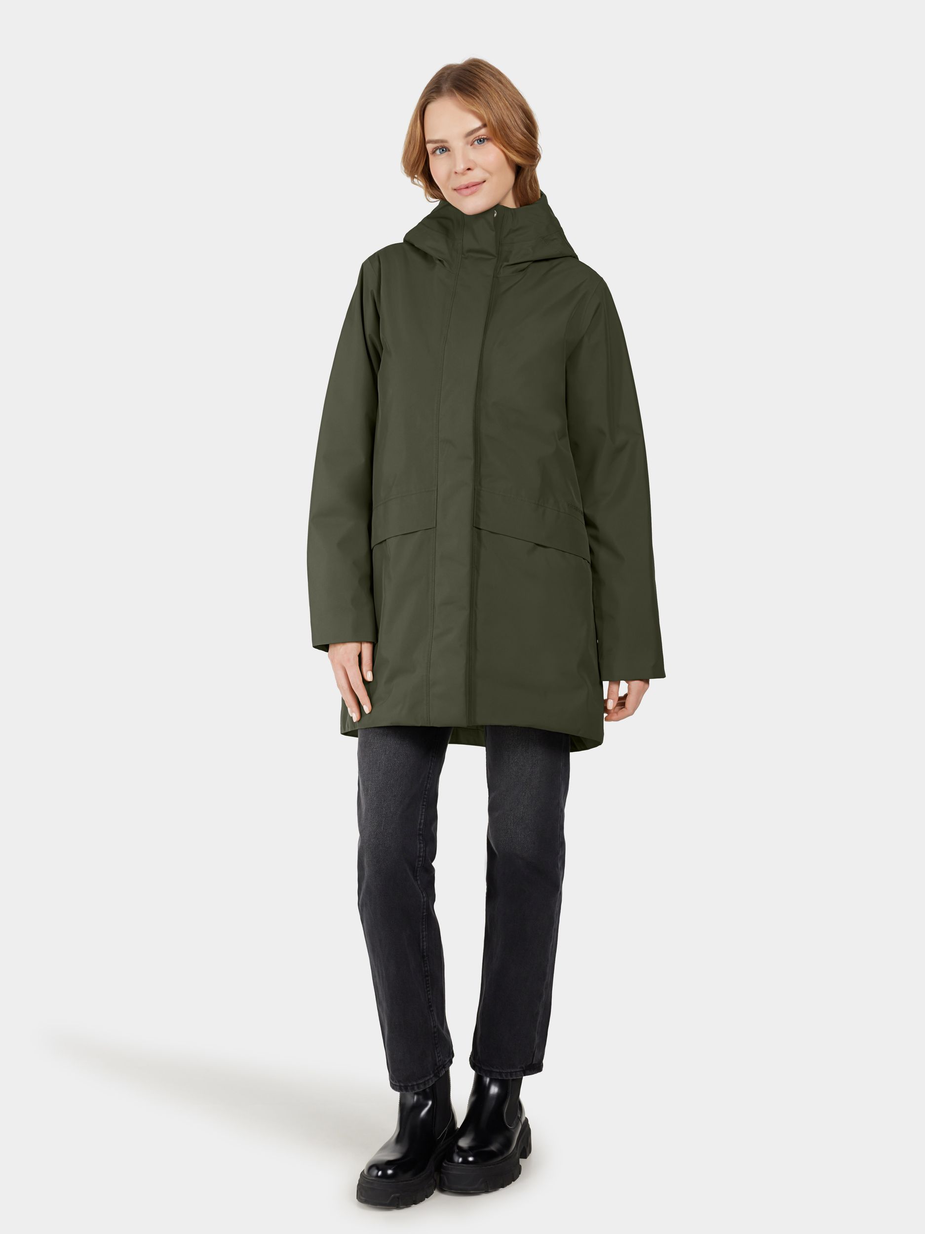  |  Didriksons Parka "Cajsa" | 38 | deep green