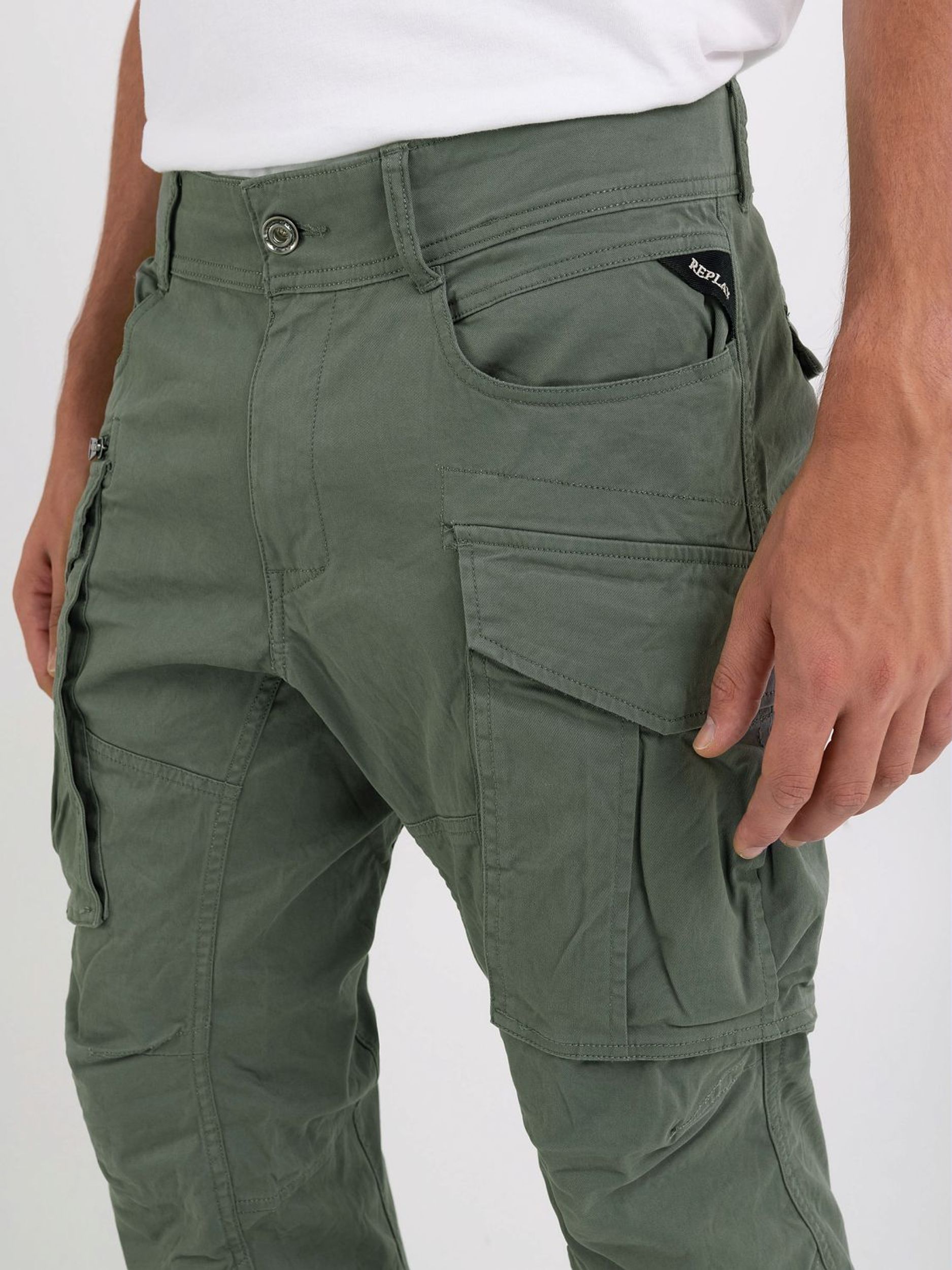 Replay |  Replay Cargohose  | 34/30 | aviator green