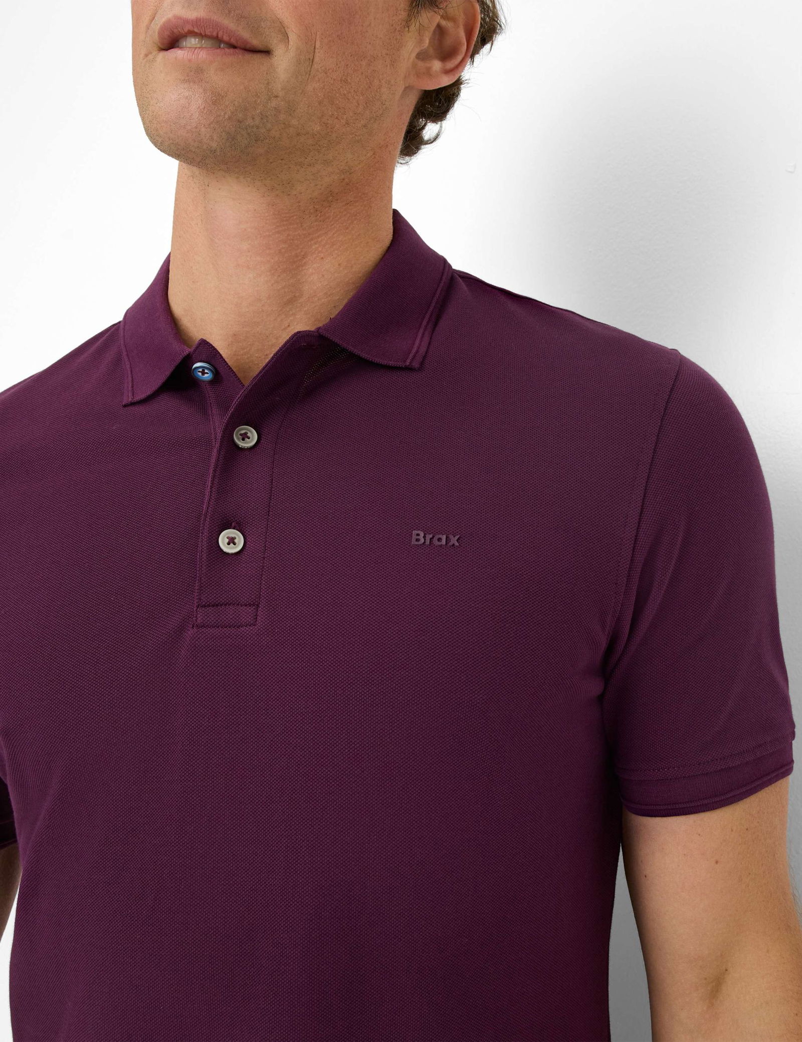 Brax |  Brax Poloshirt  | M | magenta