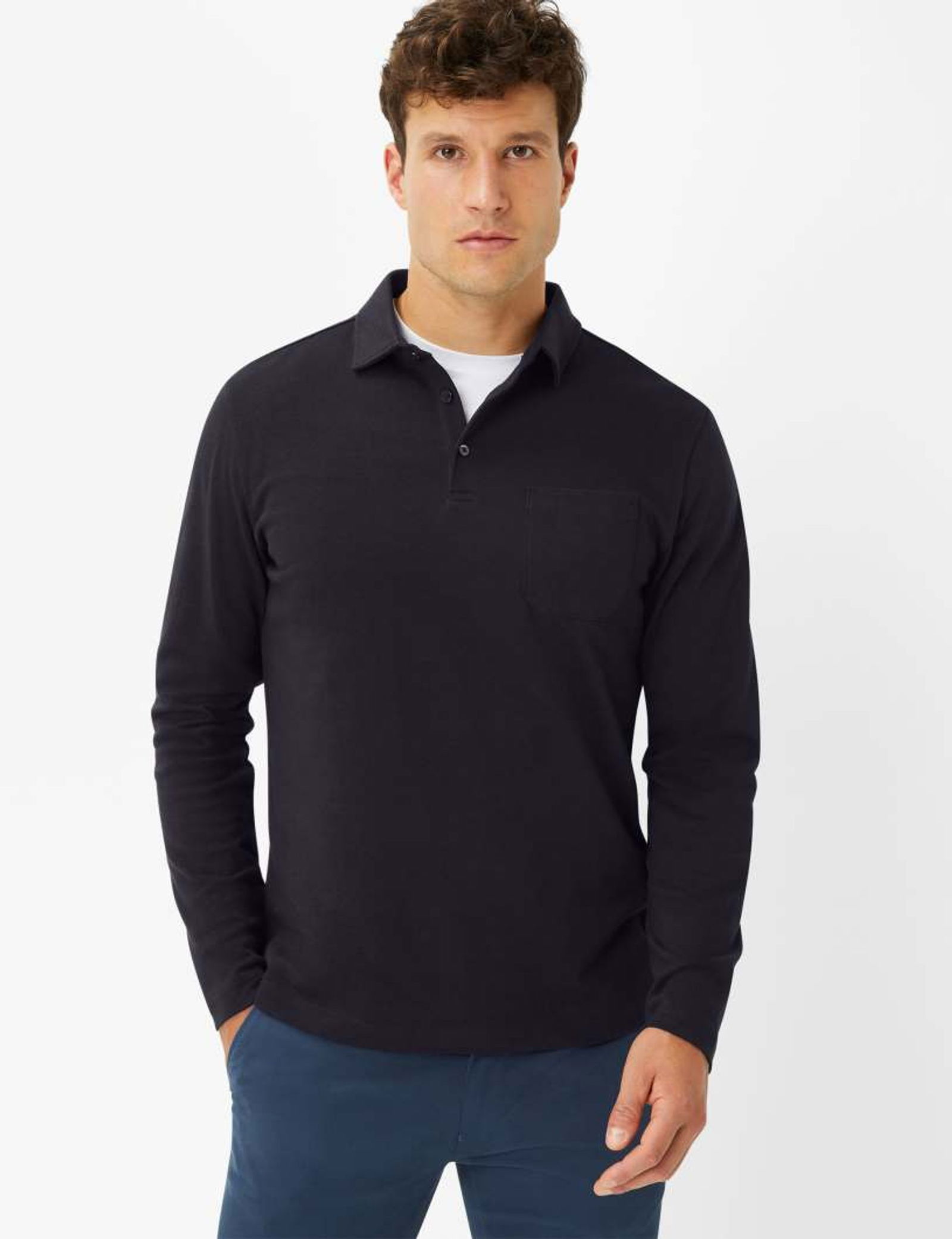 Brax |  Brax Poloshirt  | 4XL | clean raw blue