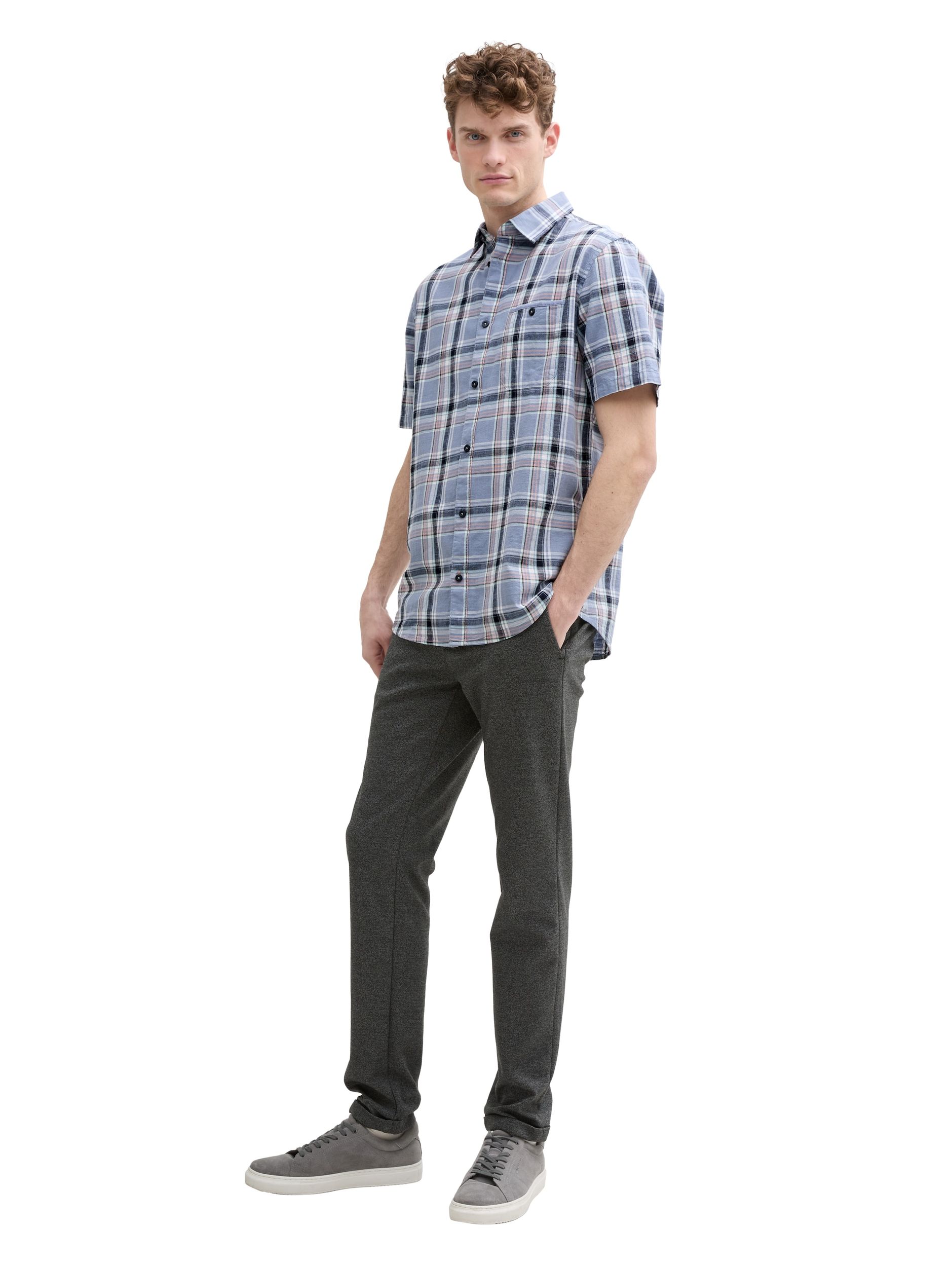 Tom Tailor |  Tom Tailor Hemd Slim Fit  | XXXL | blue multicol check