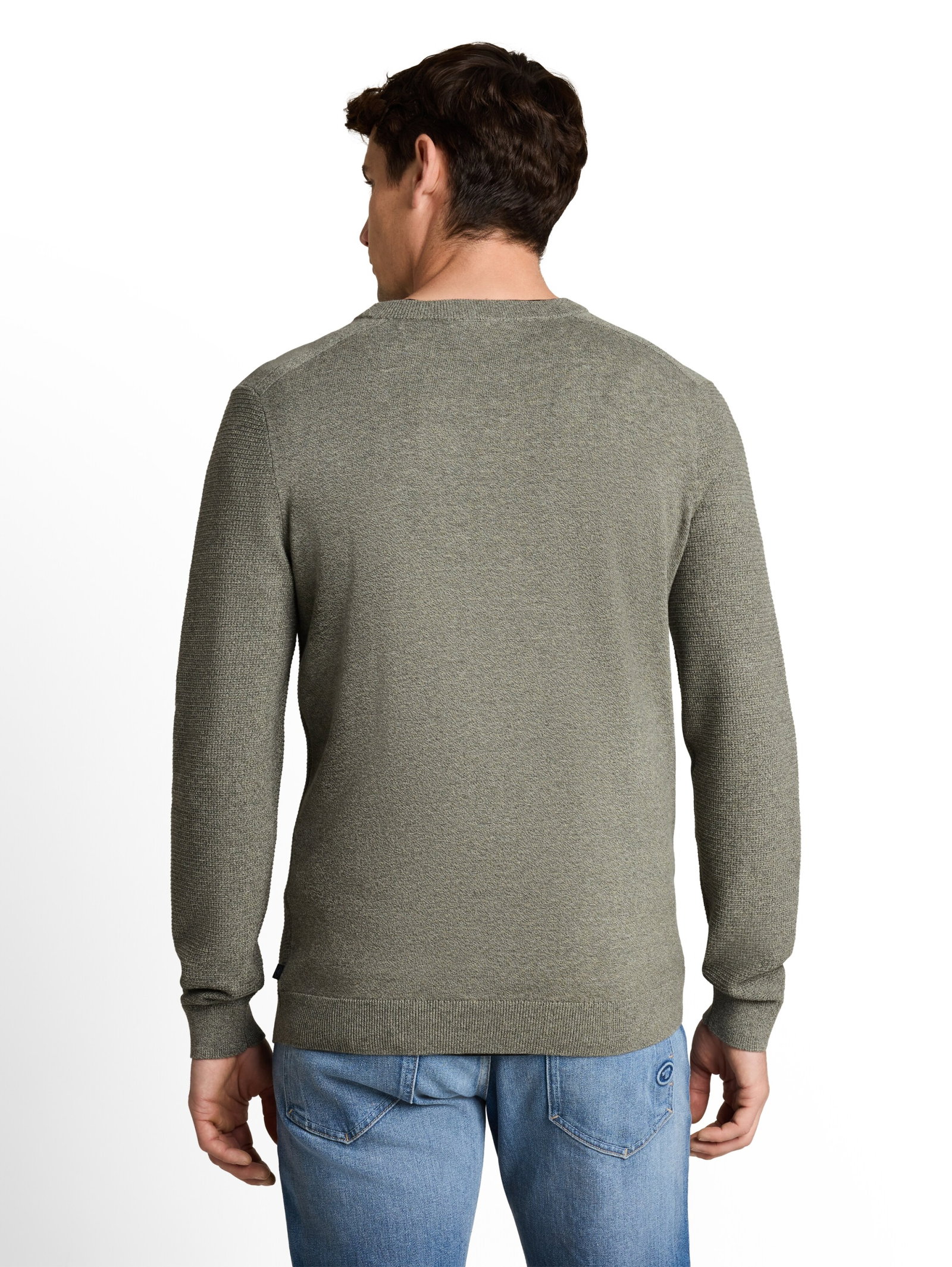 mouline structured crew neck k, mouline mint green #4