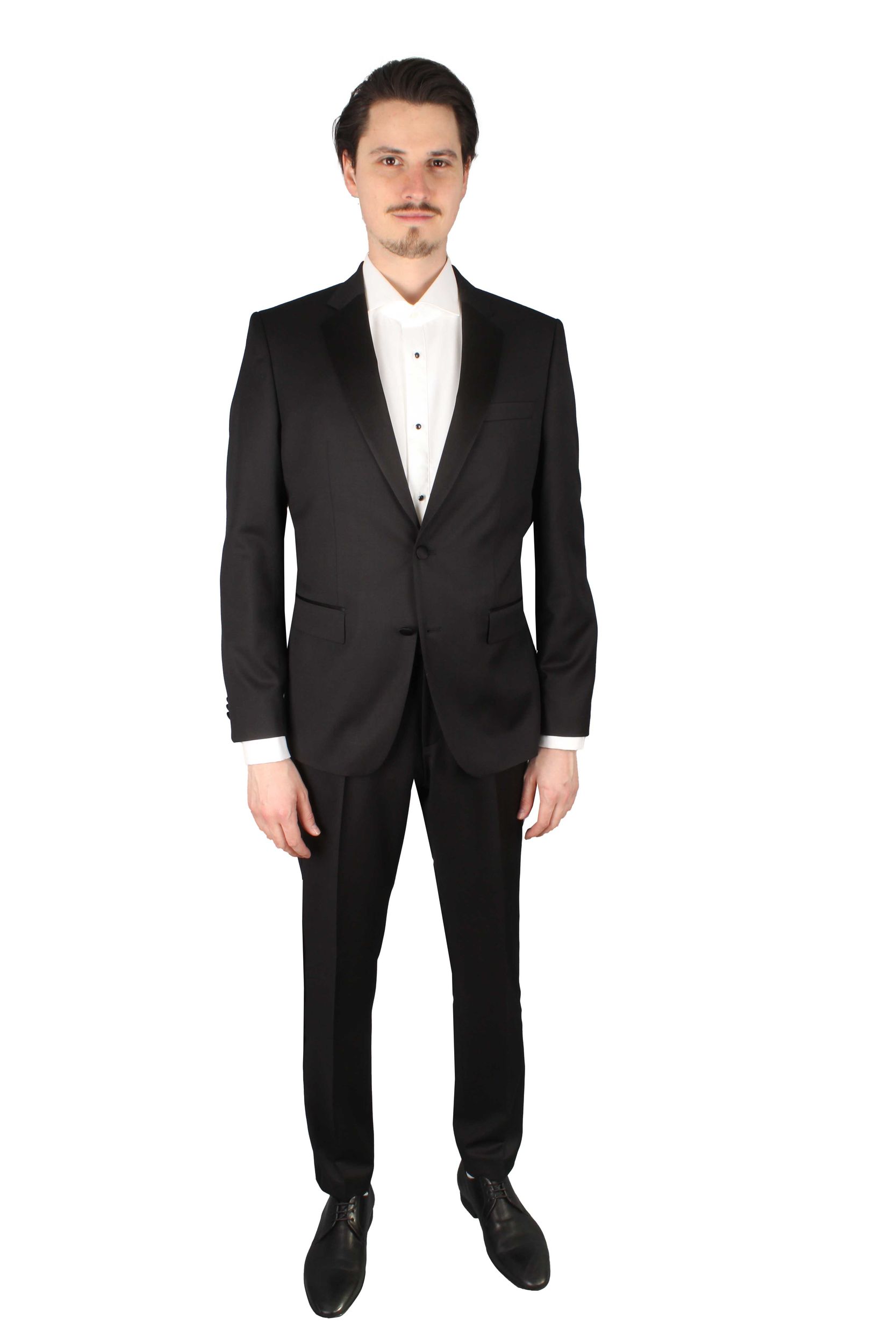 BOSS Black |  BOSS Slim-Fit Smoking-Hose | 58 | black