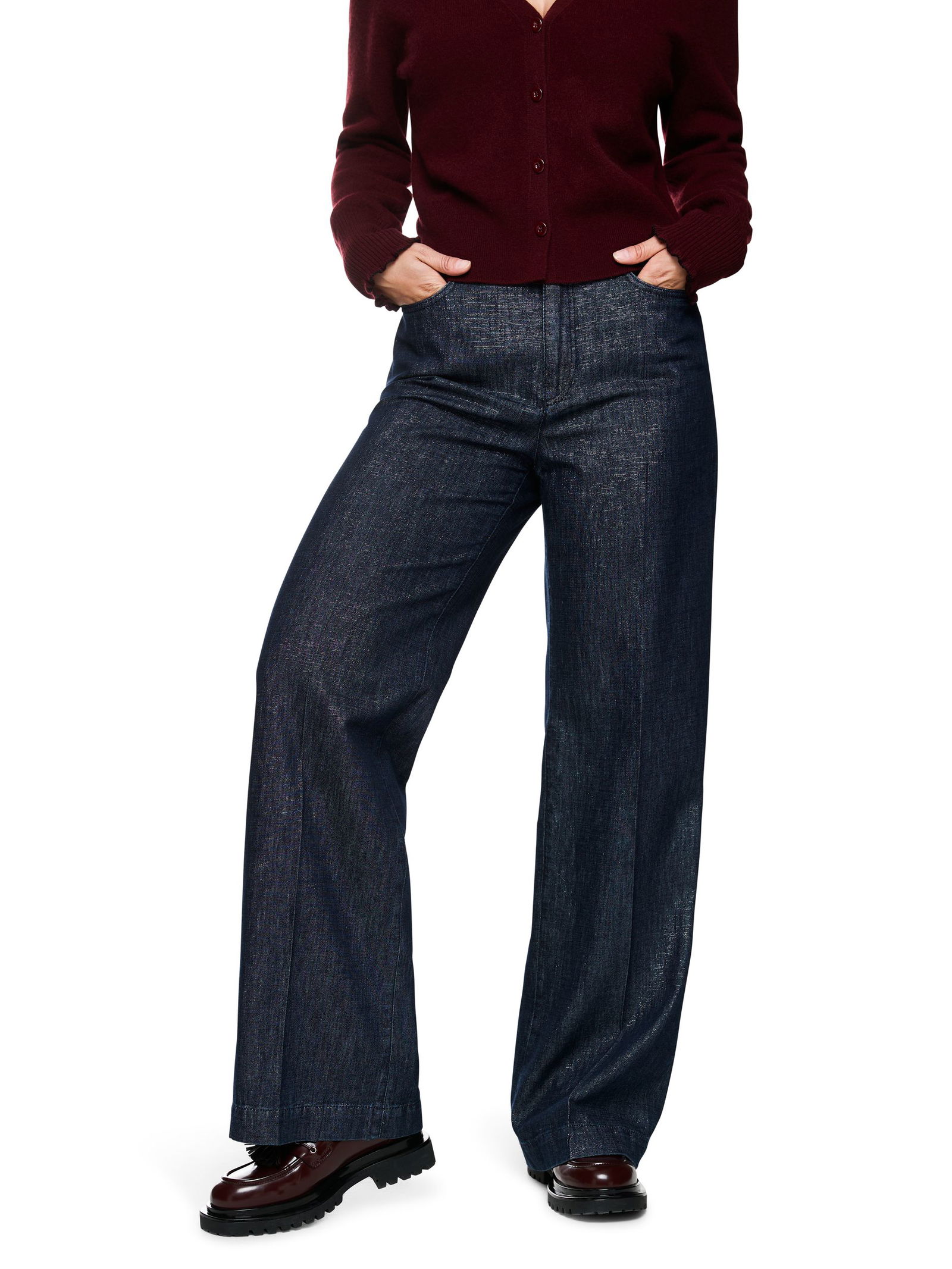 Marc Cain Pants |  Marc Cain Pants Schlaghose  | 36