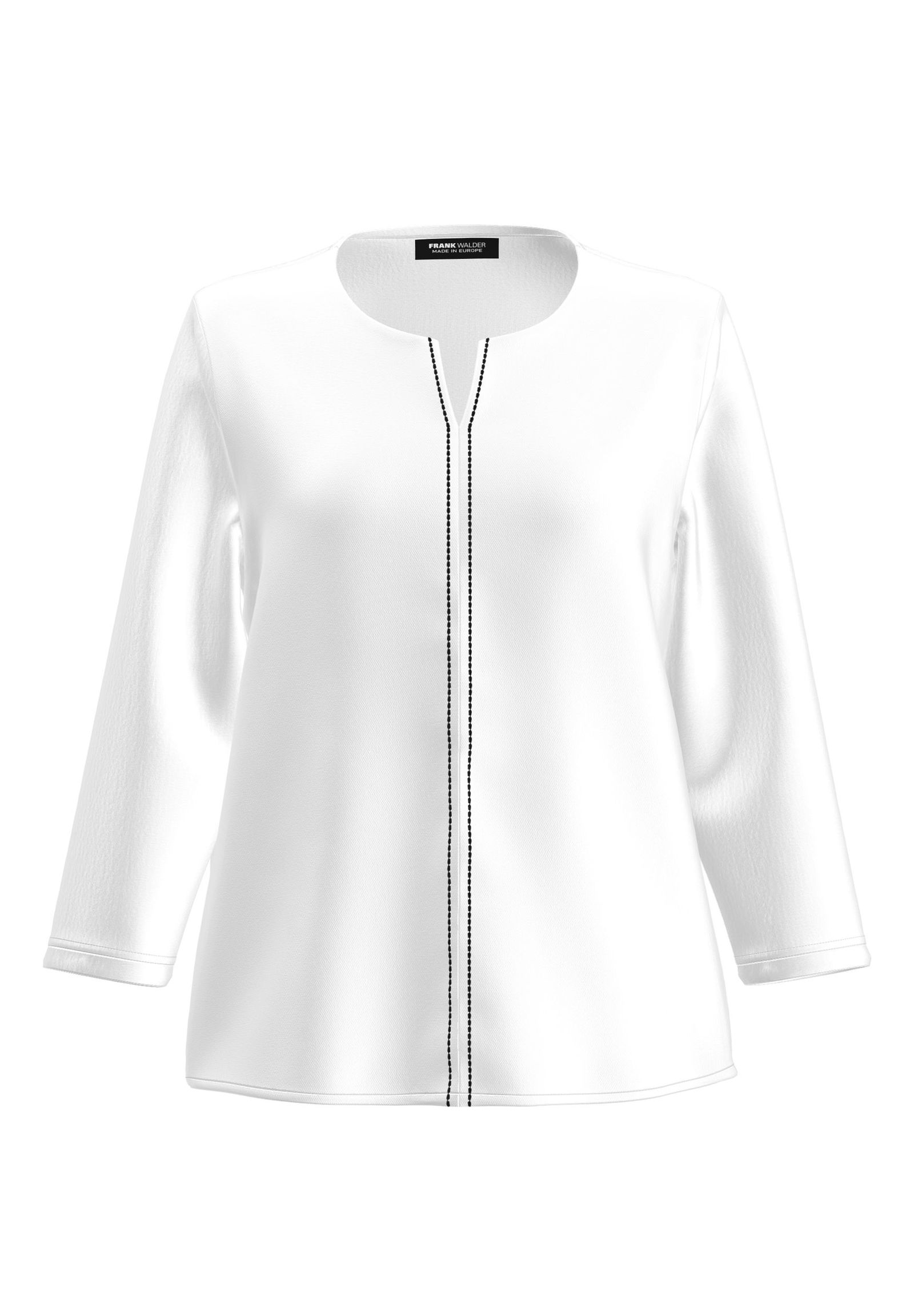 1c34d20add786dc6d0b2af1cf86f58b6 | Blusenshirt ELEMENTS mit kontrastfarbenen Ziernähten | 52 | ecru
