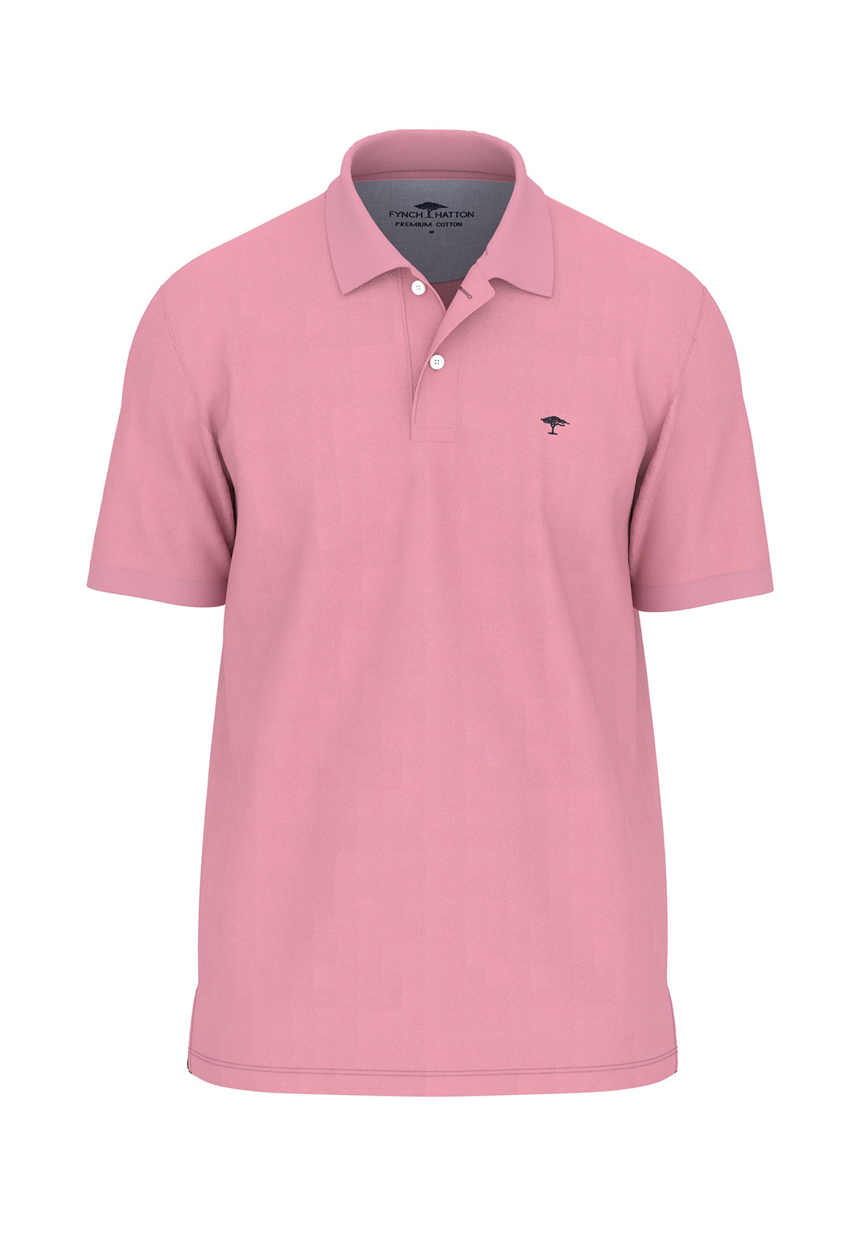 Fynch Hatton |  Fynch Hatton Poloshirt  | L | peony