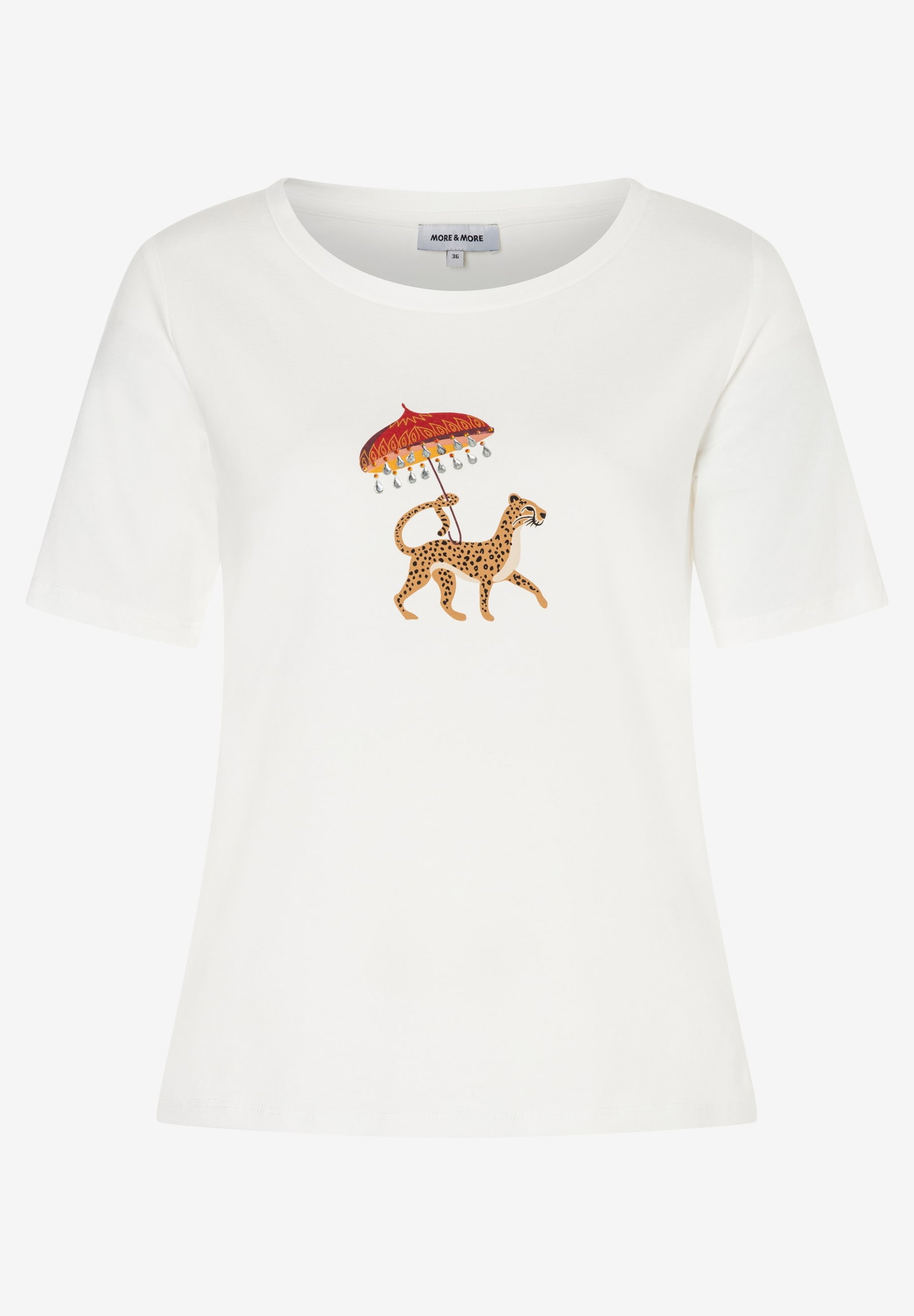 Shirt with Funny Motive, off white #1